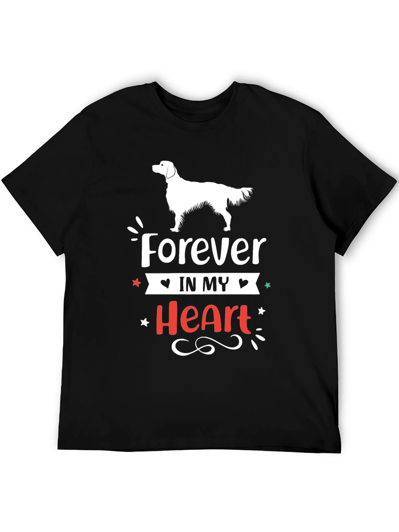 Forever In My Heart Dog T-Shirt – Memorial Dog Lover Graphic Tee
