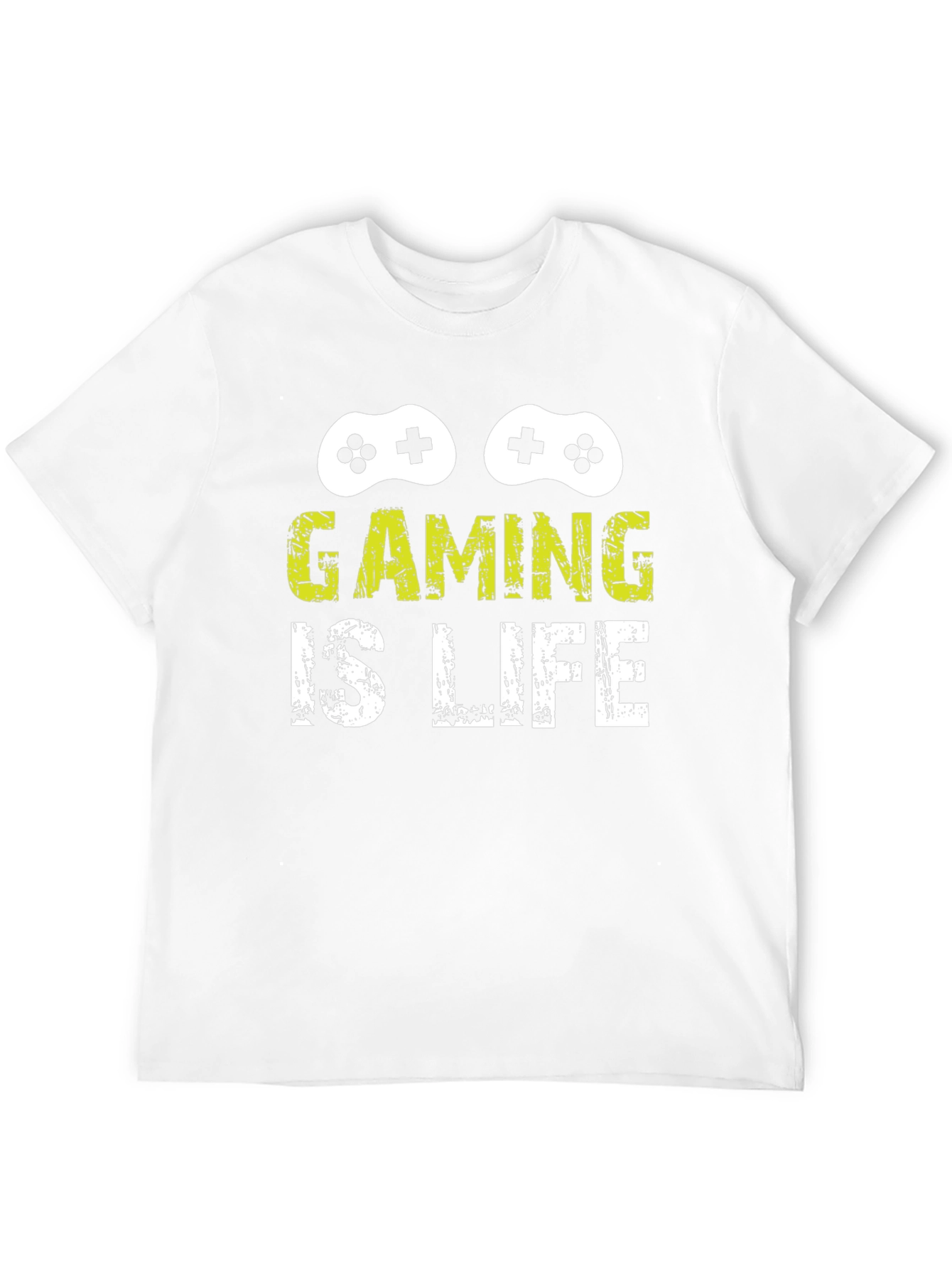 Gaming Is Life Black T-Shirt