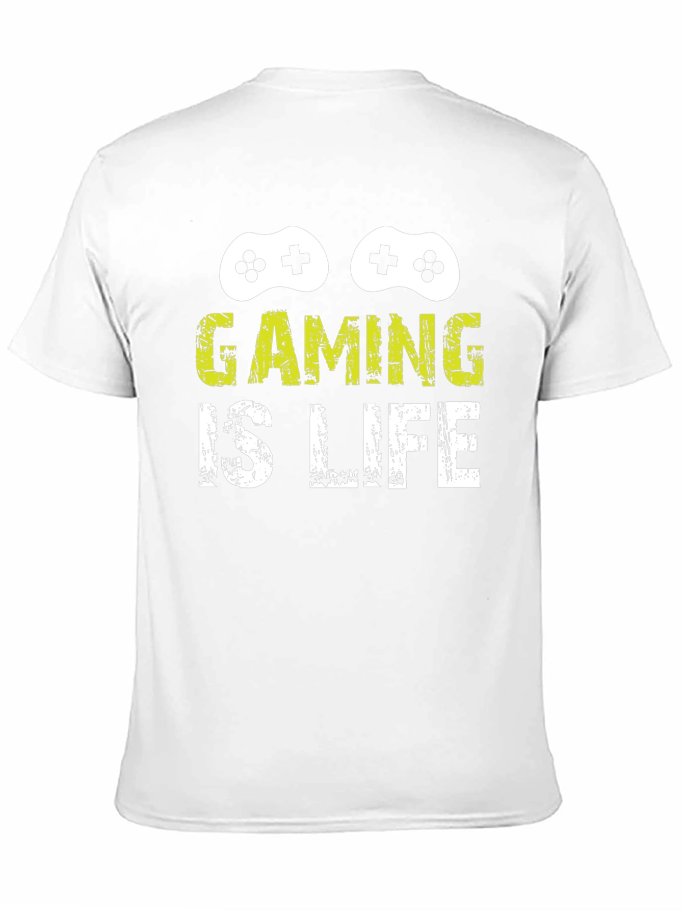 Gaming Is Life Black T-Shirt