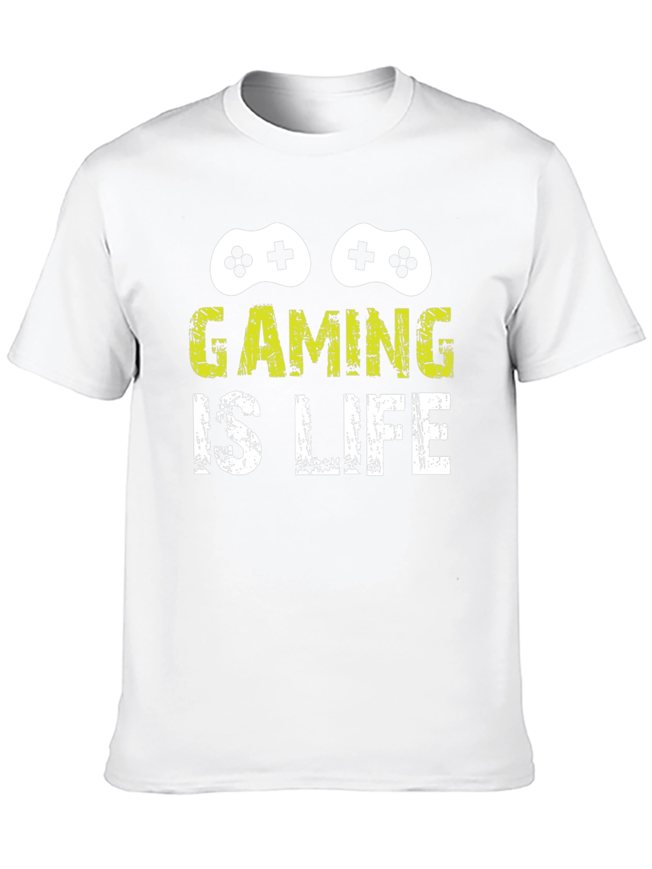 Gaming Is Life Black T-Shirt