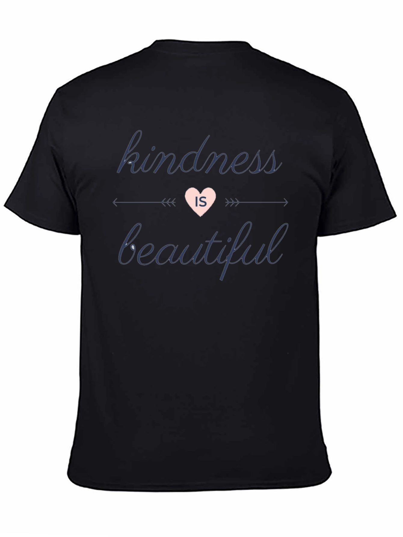 Kindness Is Beautiful Heart Graphic T-Shirt