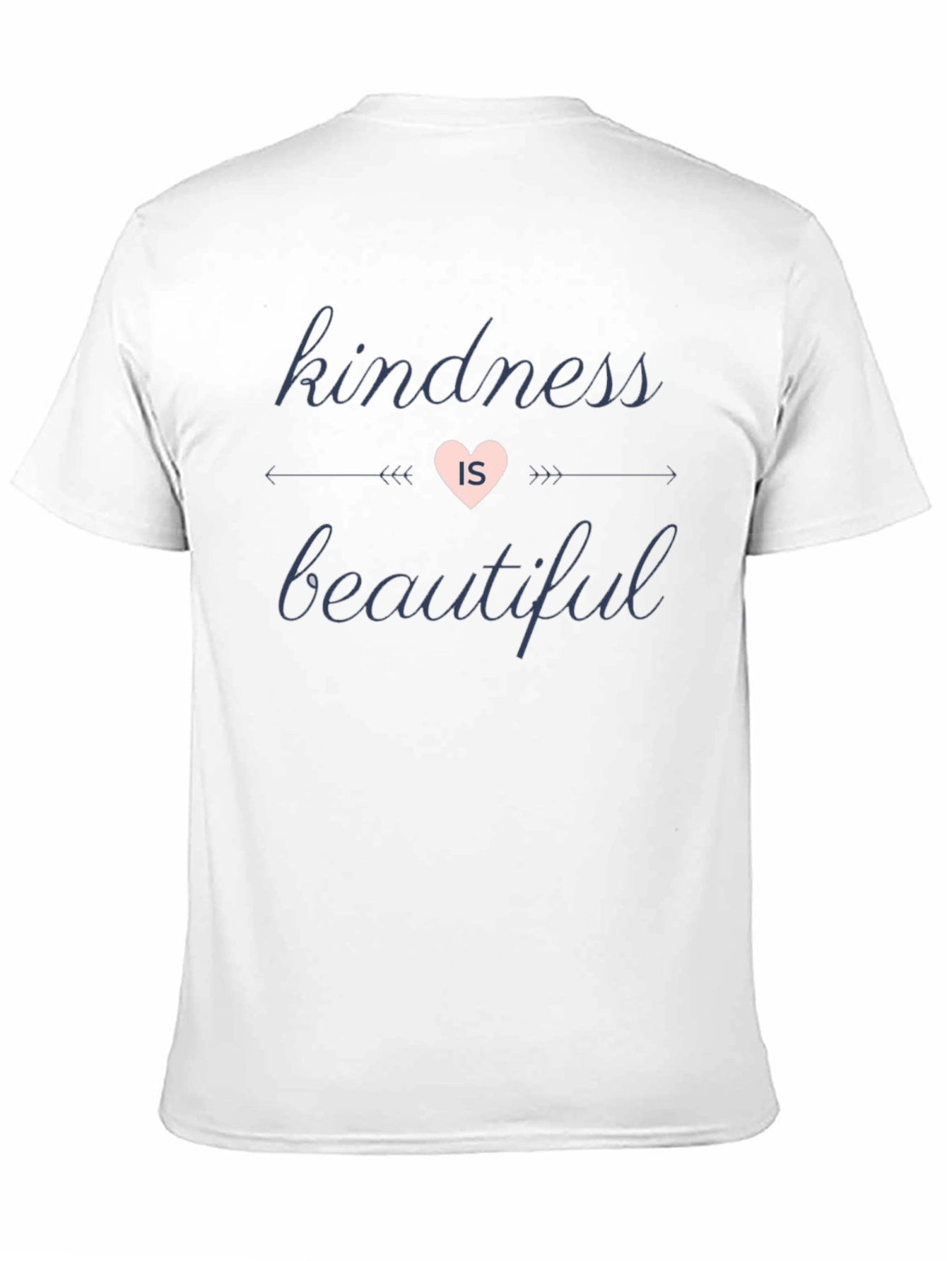 Kindness Is Beautiful Heart Graphic T-Shirt