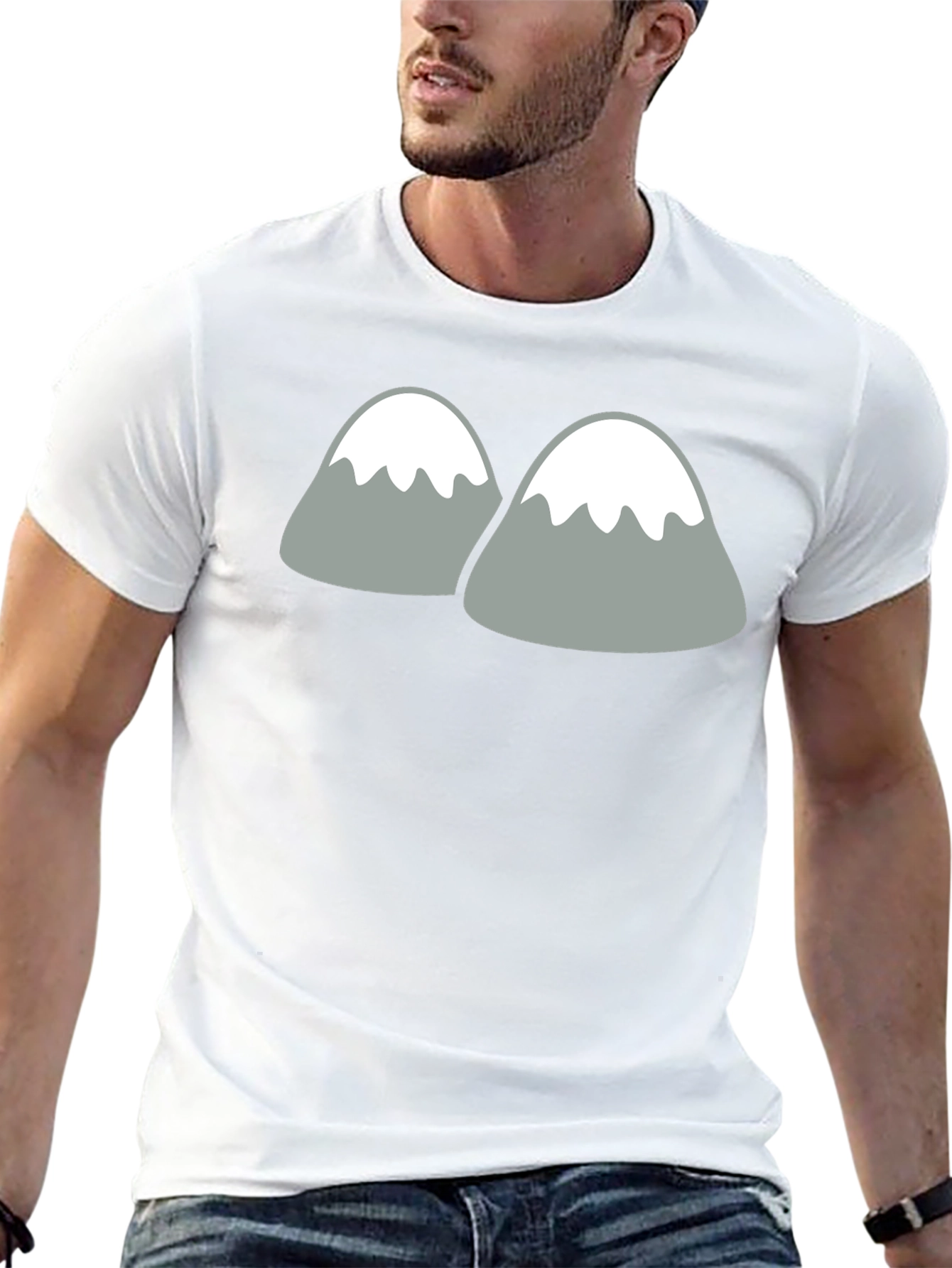 Mountain Graphic Tee - Unisex Black Shirt