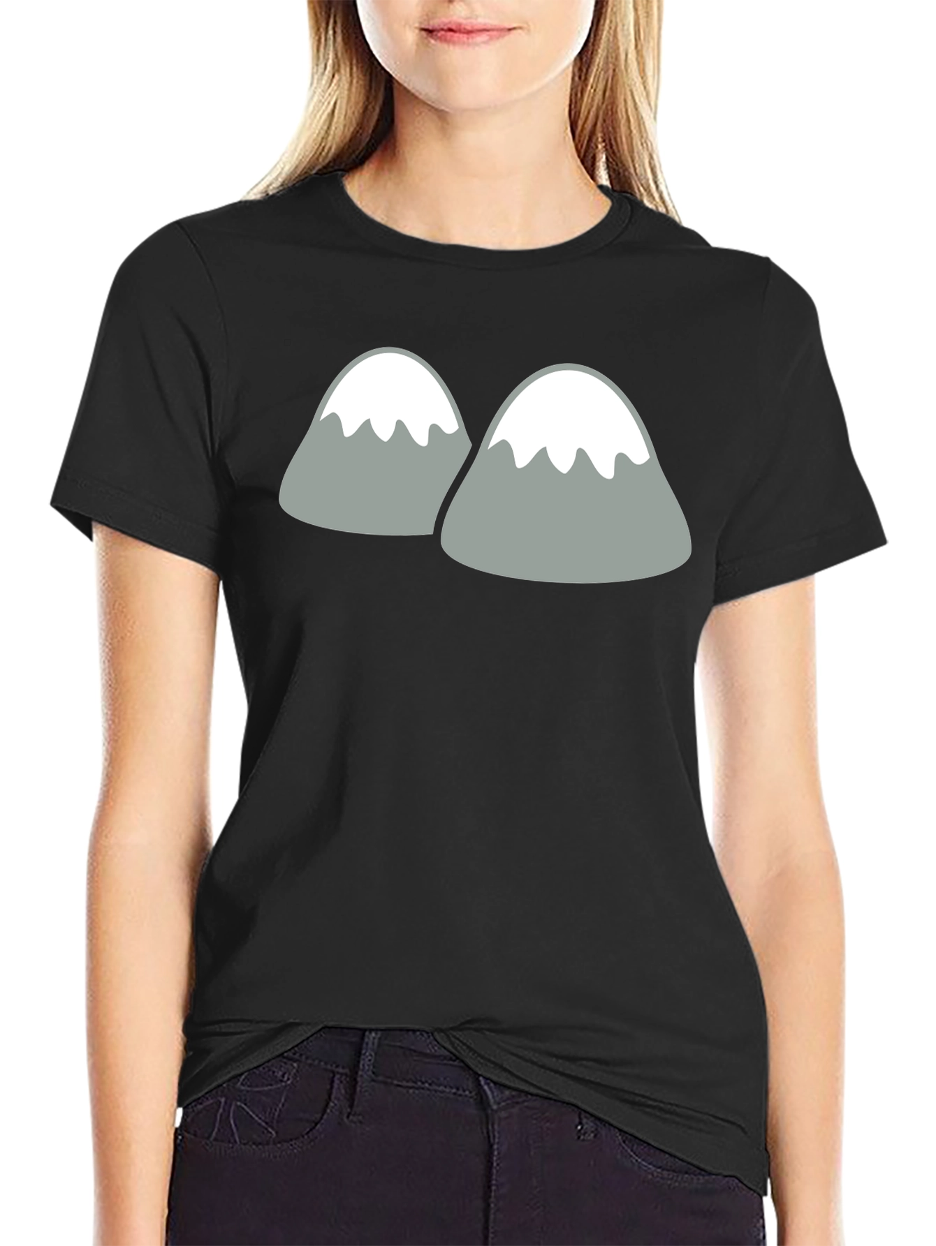 Mountain Graphic Tee - Unisex Black Shirt