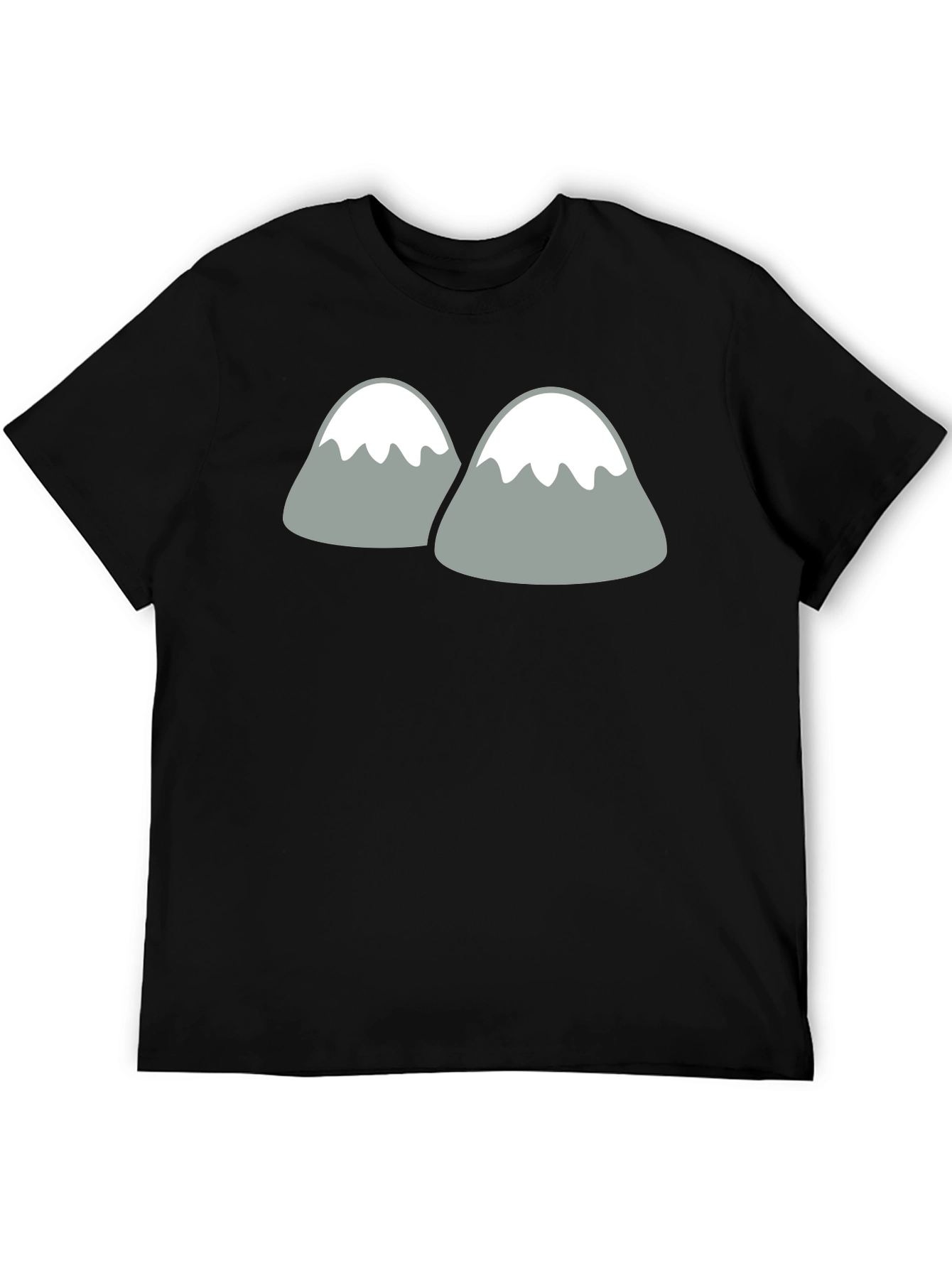 Mountain Graphic Tee - Unisex Black Shirt