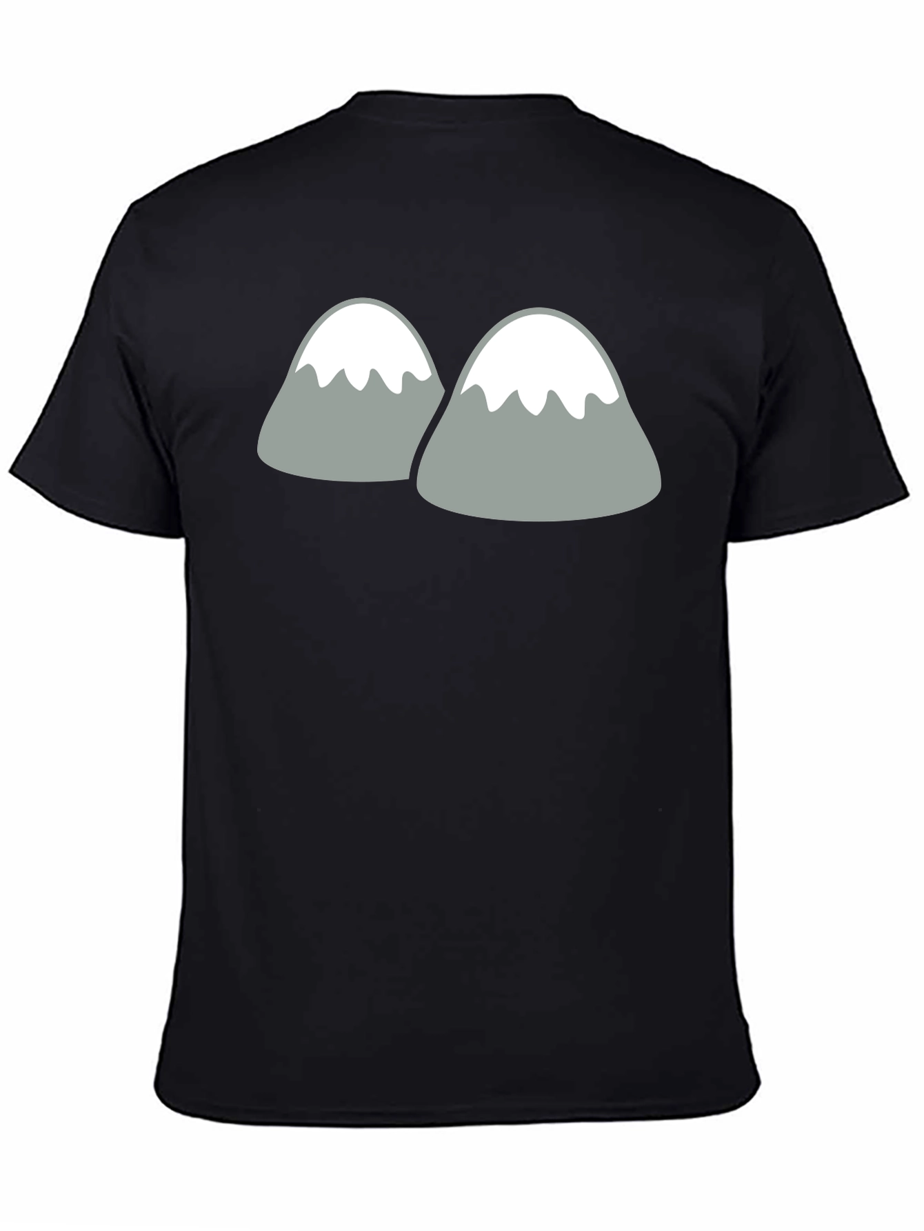 Mountain Graphic Tee - Unisex Black Shirt