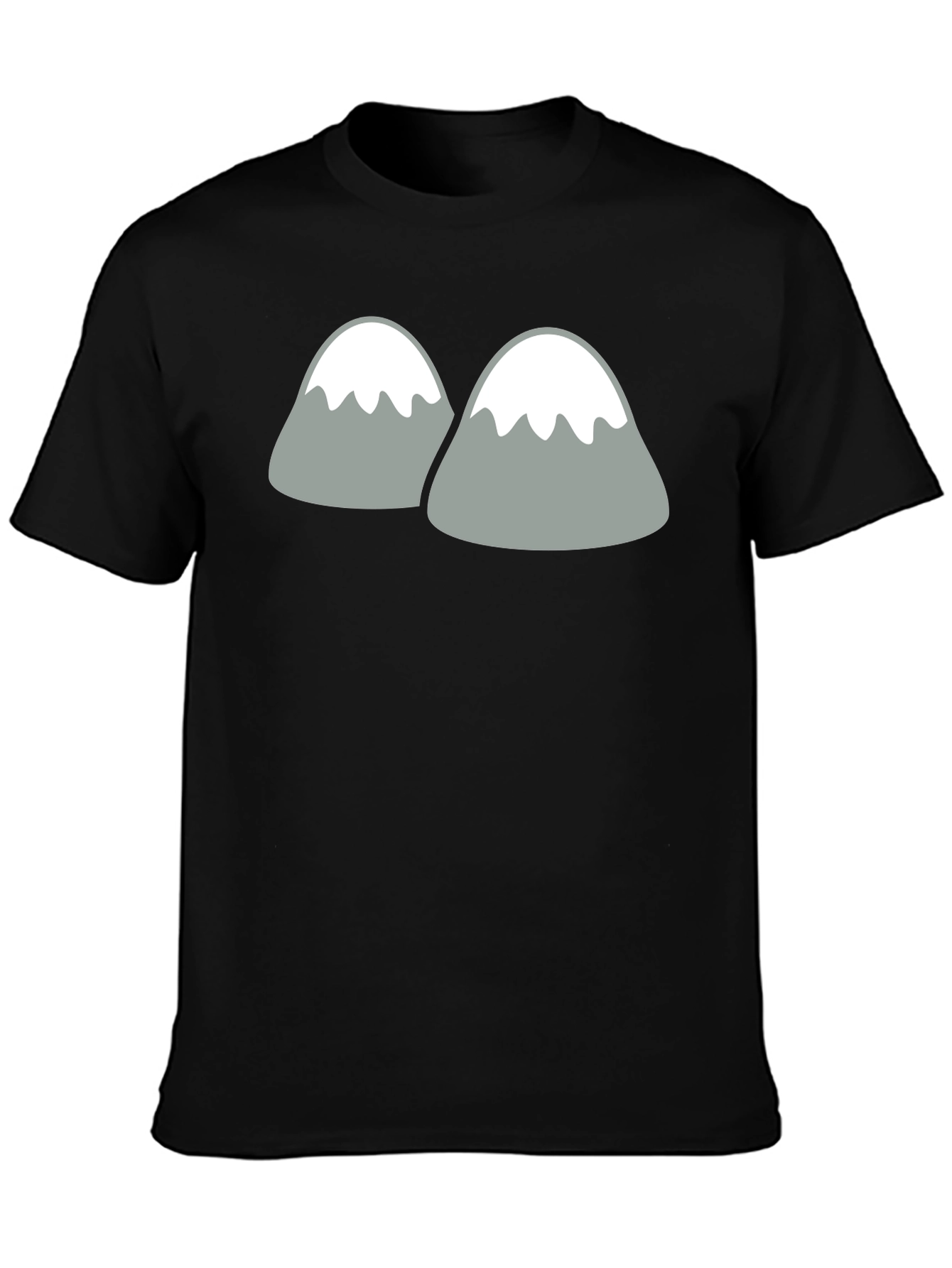 Mountain Graphic Tee - Unisex Black Shirt