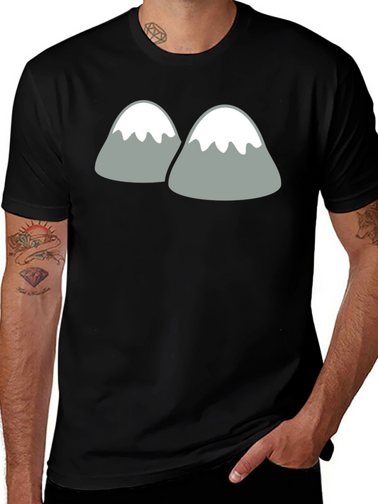 Mountain Graphic Tee - Unisex Black Shirt
