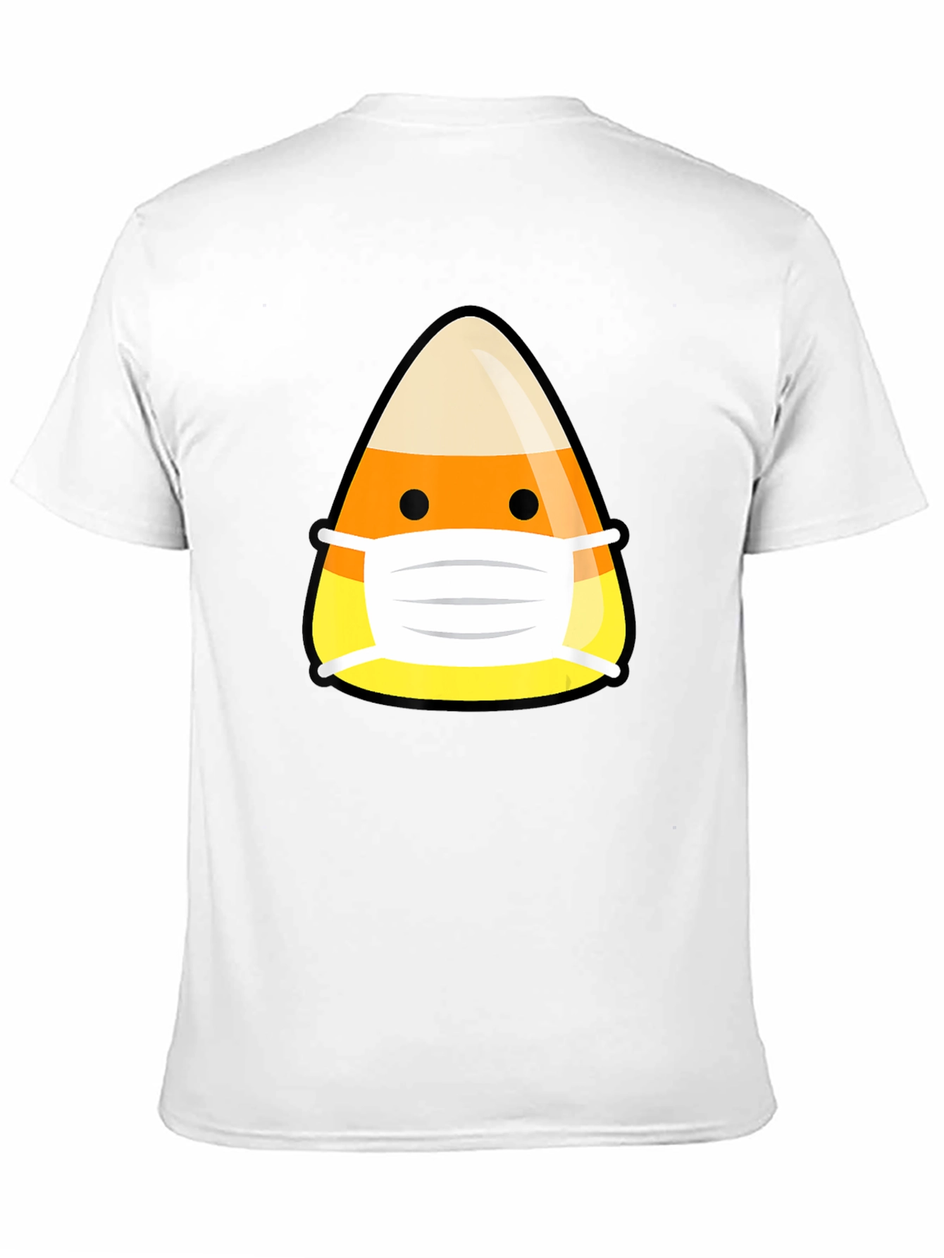 Candy Corn Mask Graphic Tee