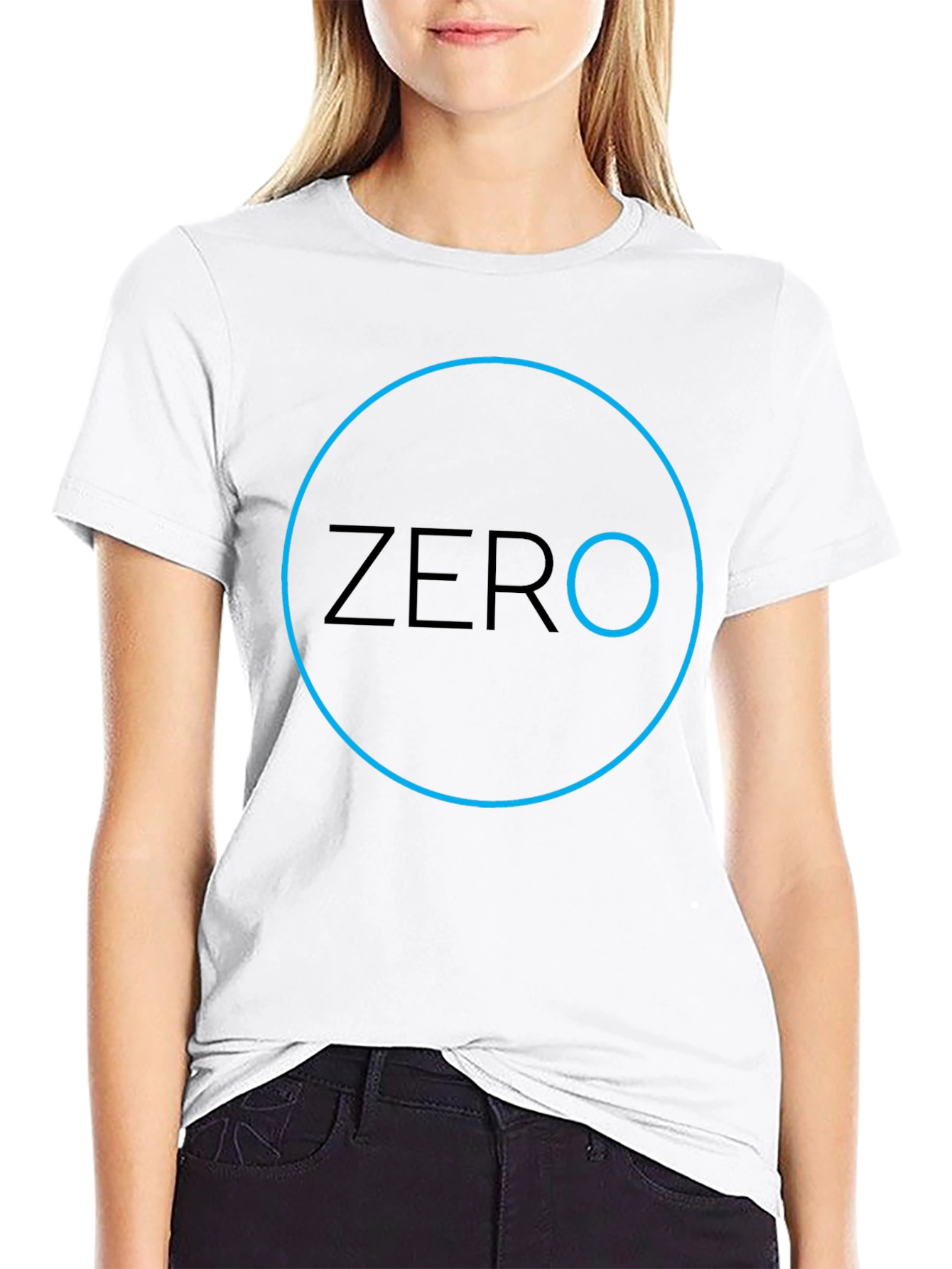 ZERO Graphic Tee - Stylish Minimalist Design