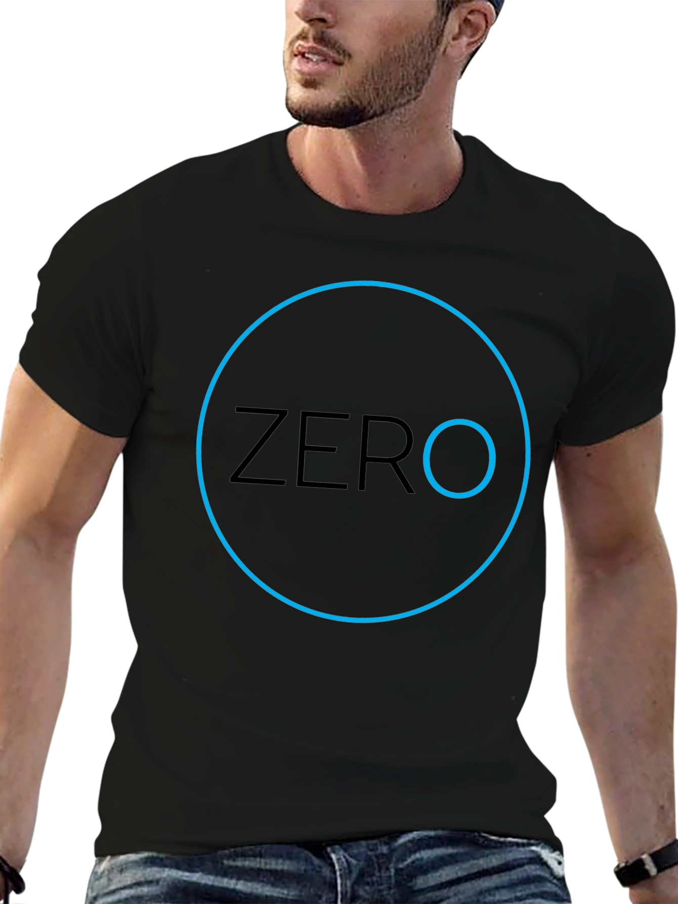 ZERO Graphic Tee - Stylish Minimalist Design
