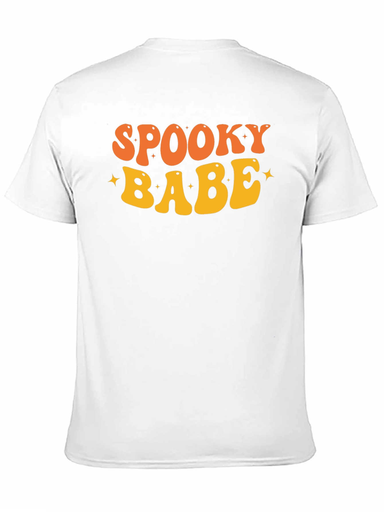 Spooky Babe Graphic Print Halloween T-Shirt