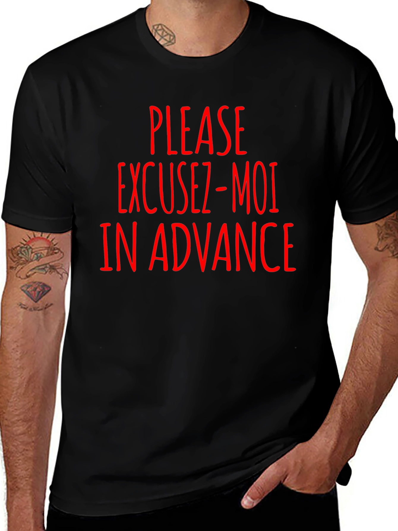Excuse-Moi In Advance Funny T-Shirt