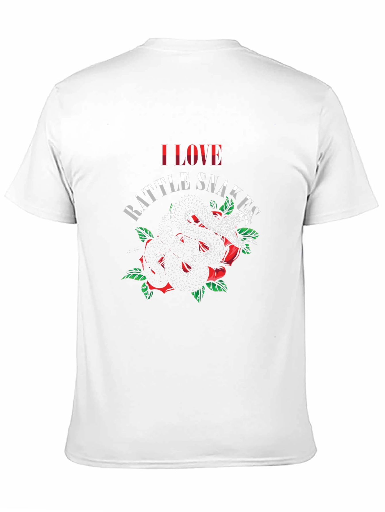 I Love Rattlesnakes Graphic Tee
