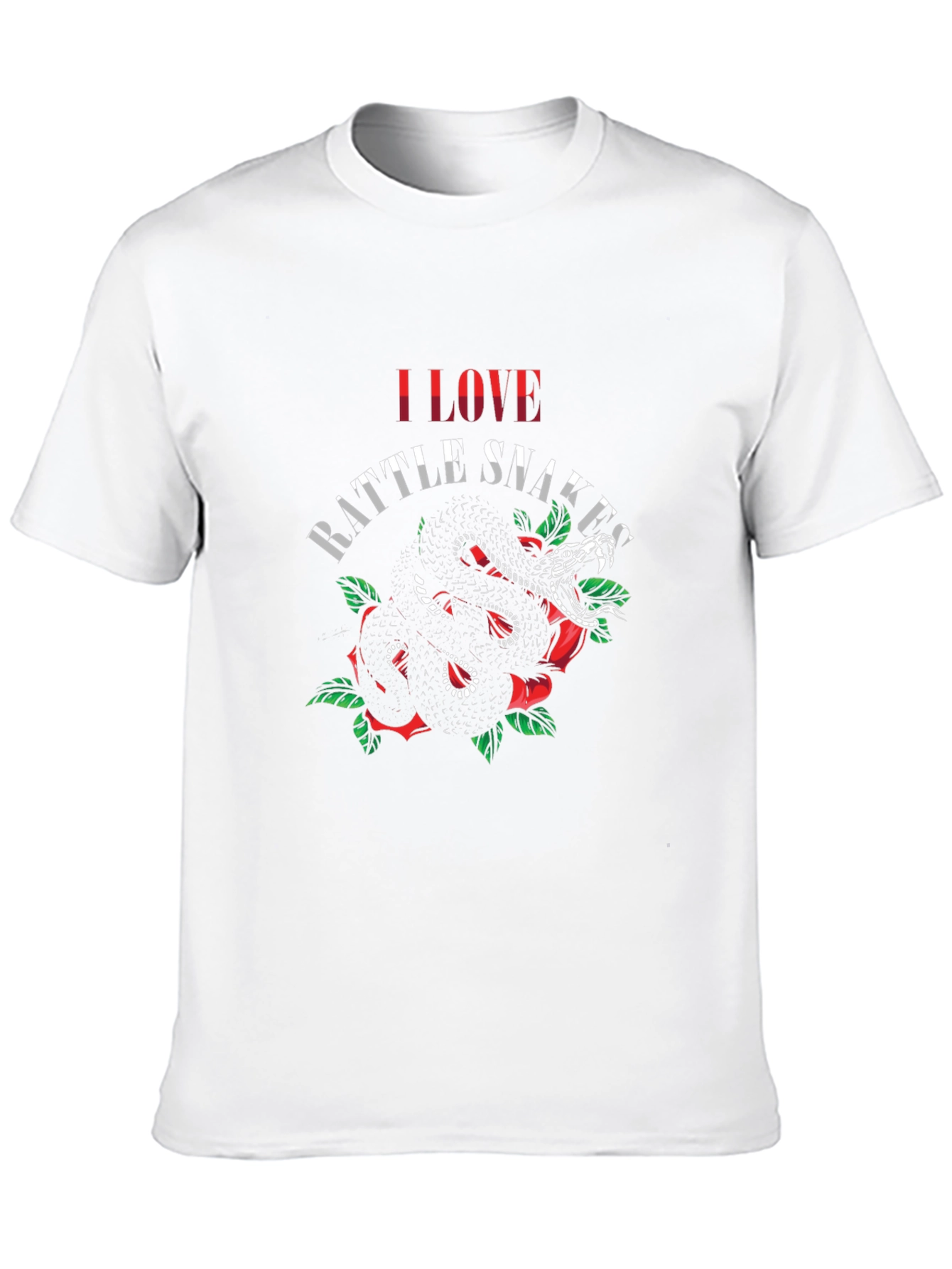 I Love Rattlesnakes Graphic Tee