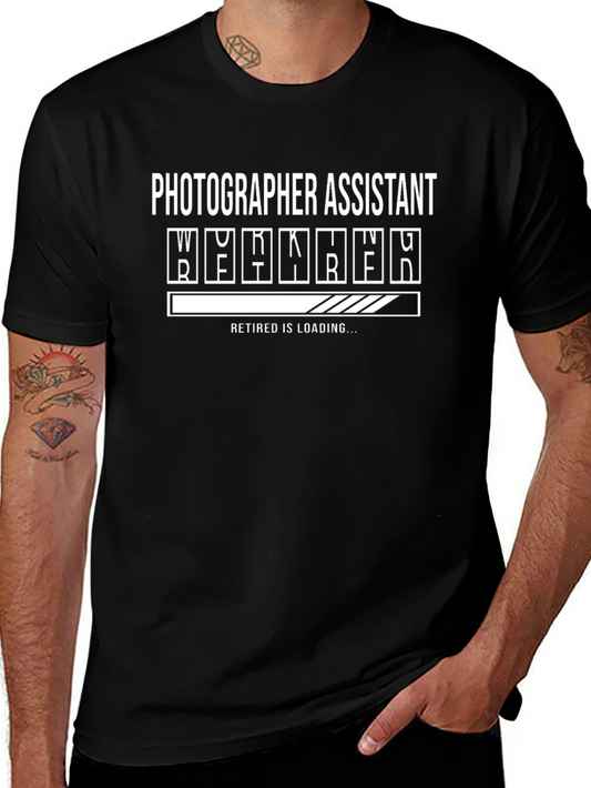 Photographer Assistant Loading T-Shirt
