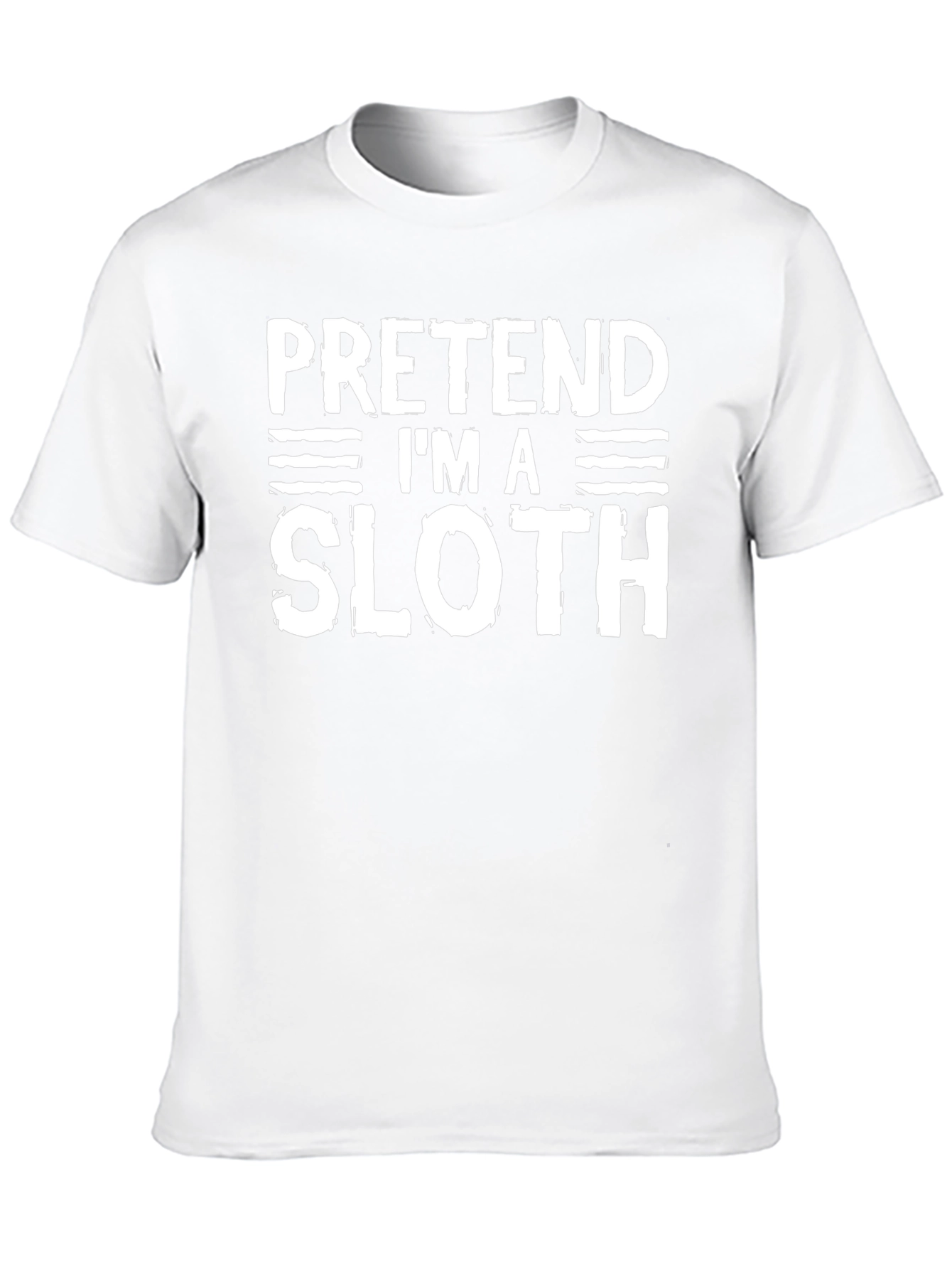 Pretend Im A Sloth - Funny Graphic Tee