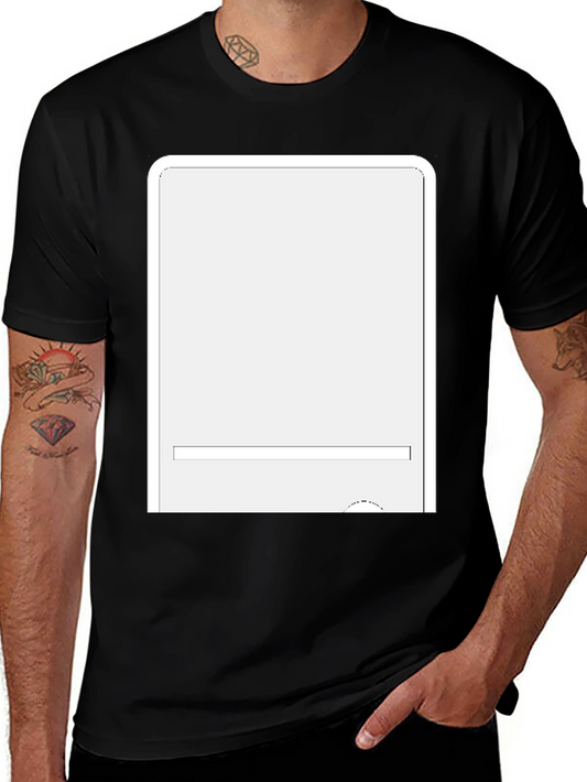 Modern Black T-Shirt with Graphic