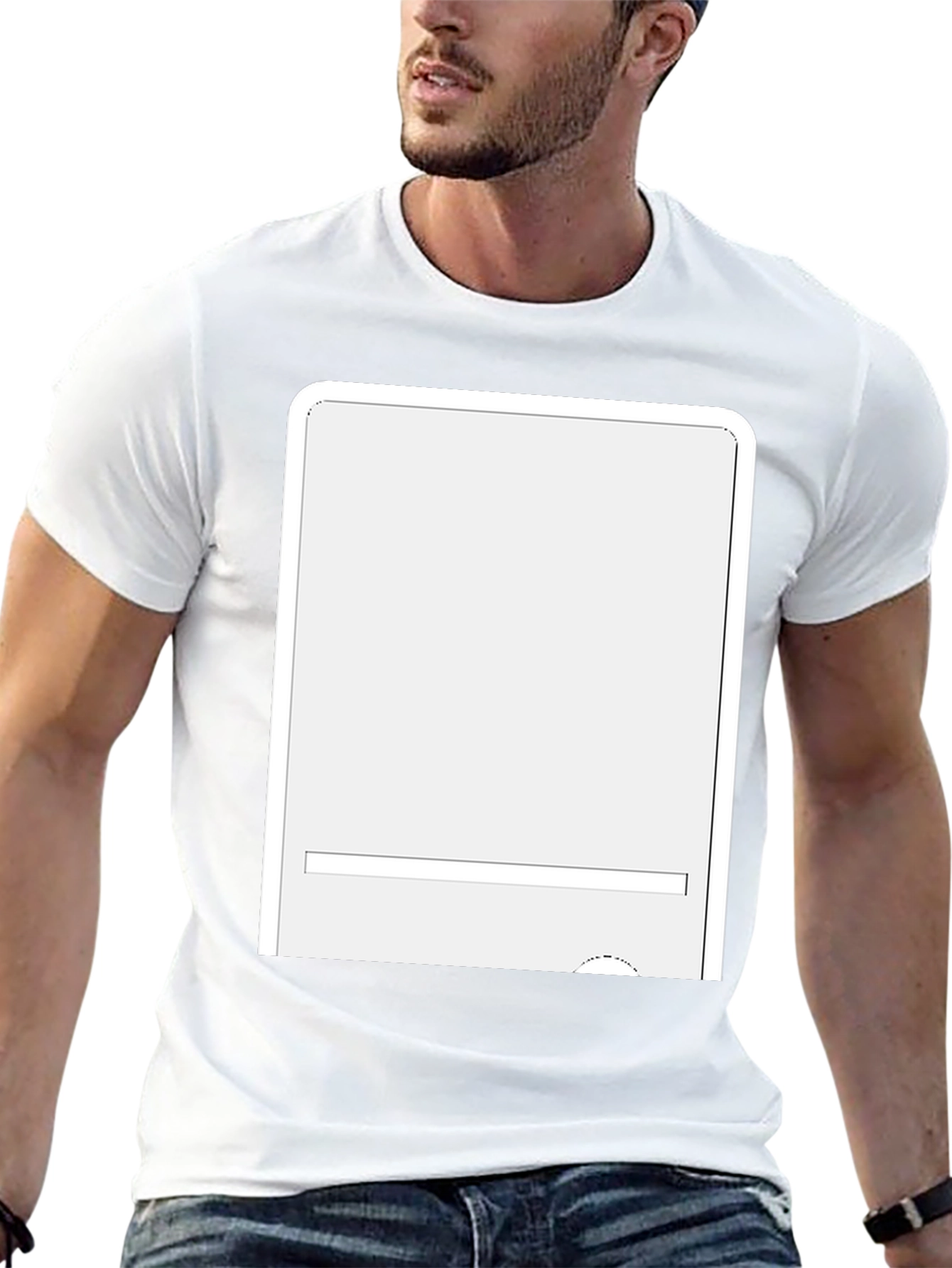 Modern Black T-Shirt with Graphic