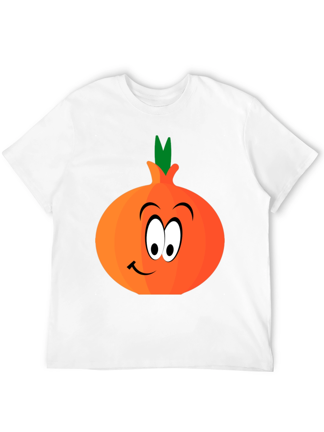 Cartoon Onion Graphic Tee - Fun Food Shirt