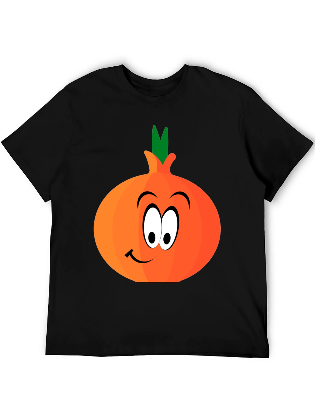 Cartoon Onion Graphic Tee - Fun Food Shirt