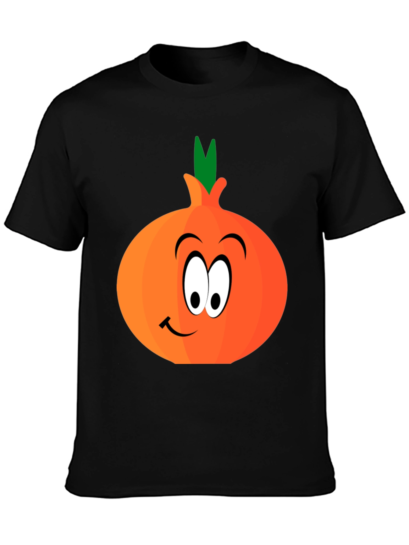 Cartoon Onion Graphic Tee - Fun Food Shirt