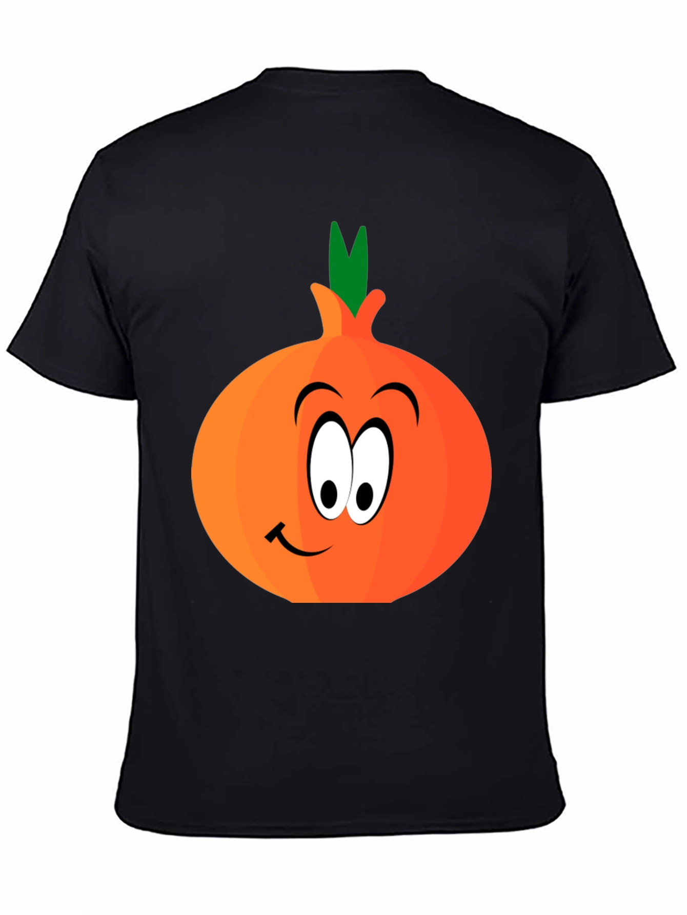 Cartoon Onion Graphic Tee - Fun Food Shirt
