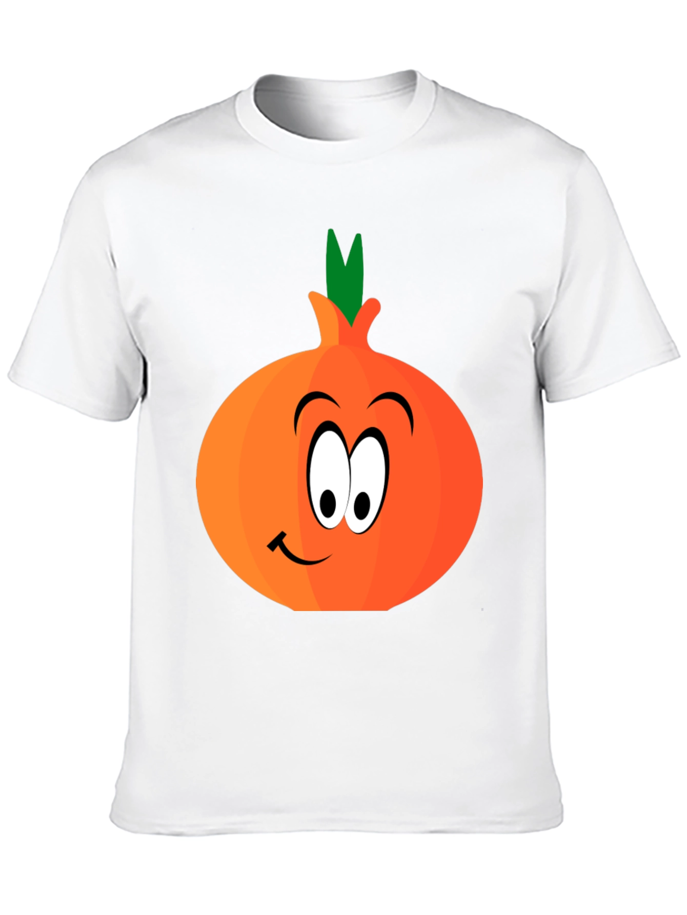 Cartoon Onion Graphic Tee - Fun Food Shirt