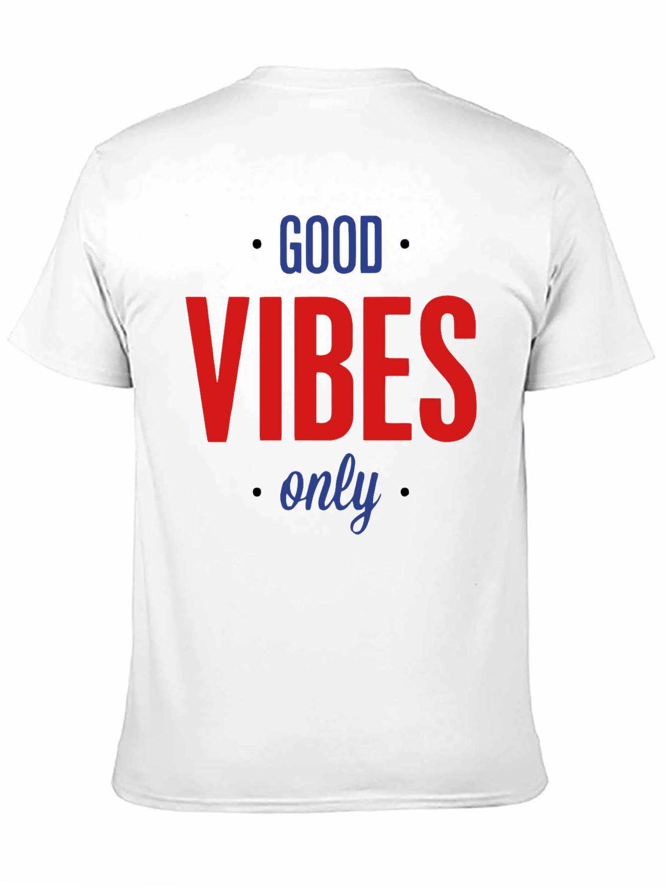 Good Vibes Only Graphic T-Shirt - Black