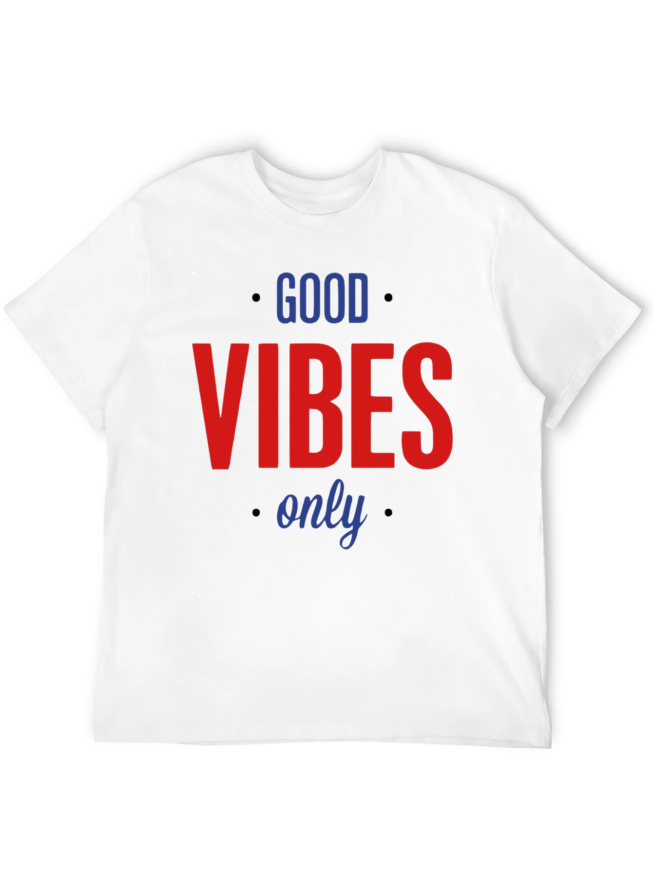 Good Vibes Only Graphic T-Shirt - Black
