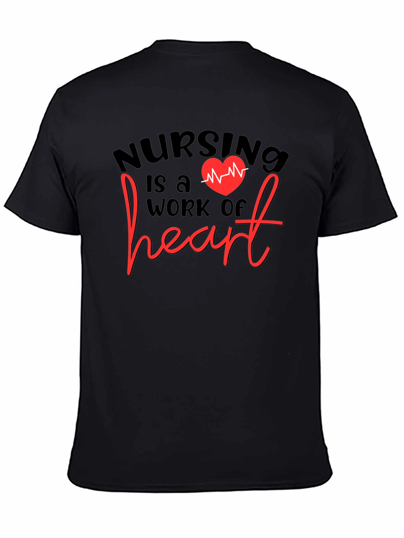 Nursing is a Work of Heart T-Shirt