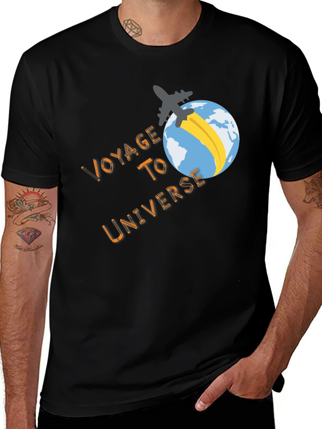 Voyage to Universe Graphic T-Shirt