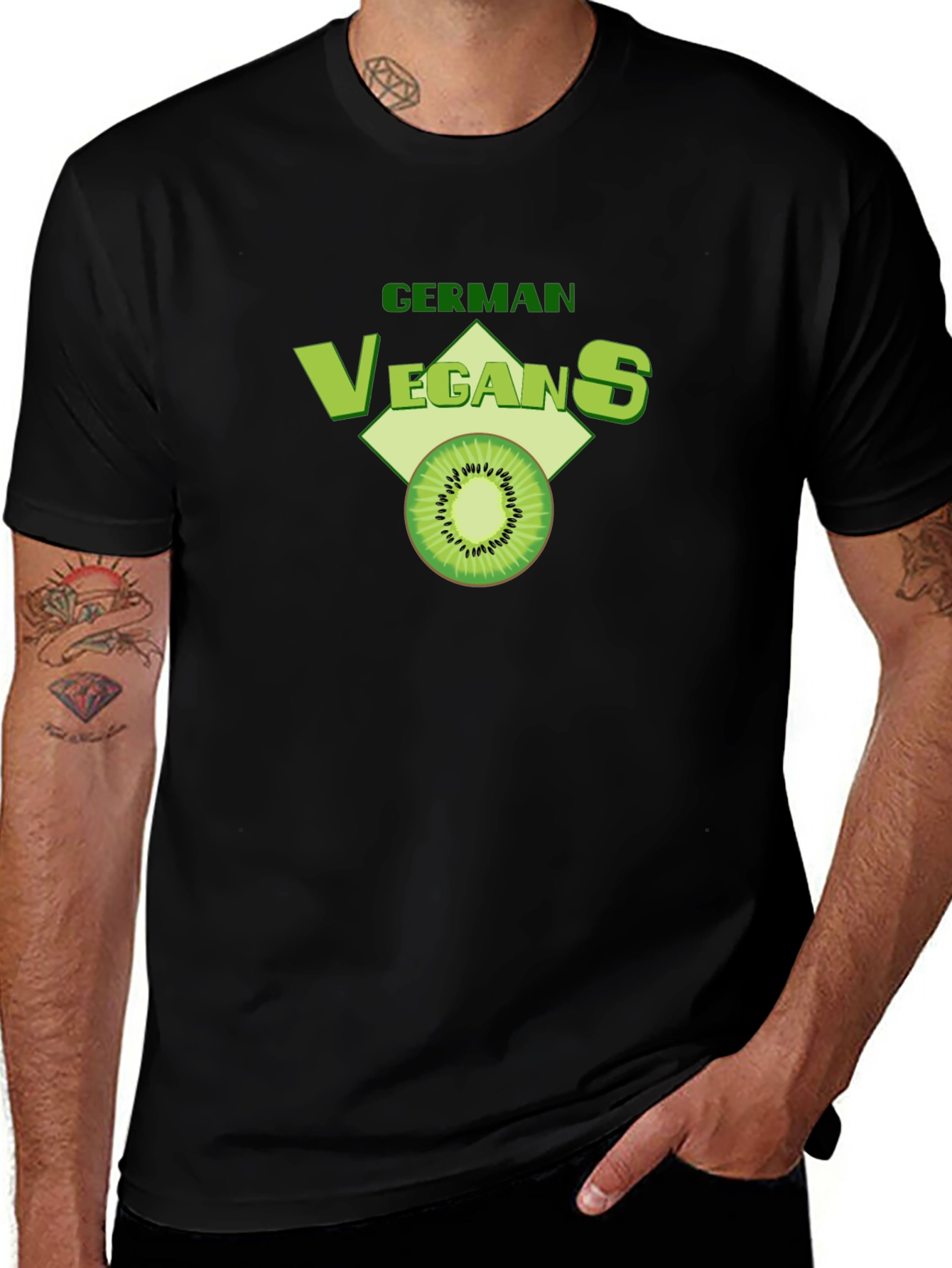 German Vegans Kiwi T-Shirt