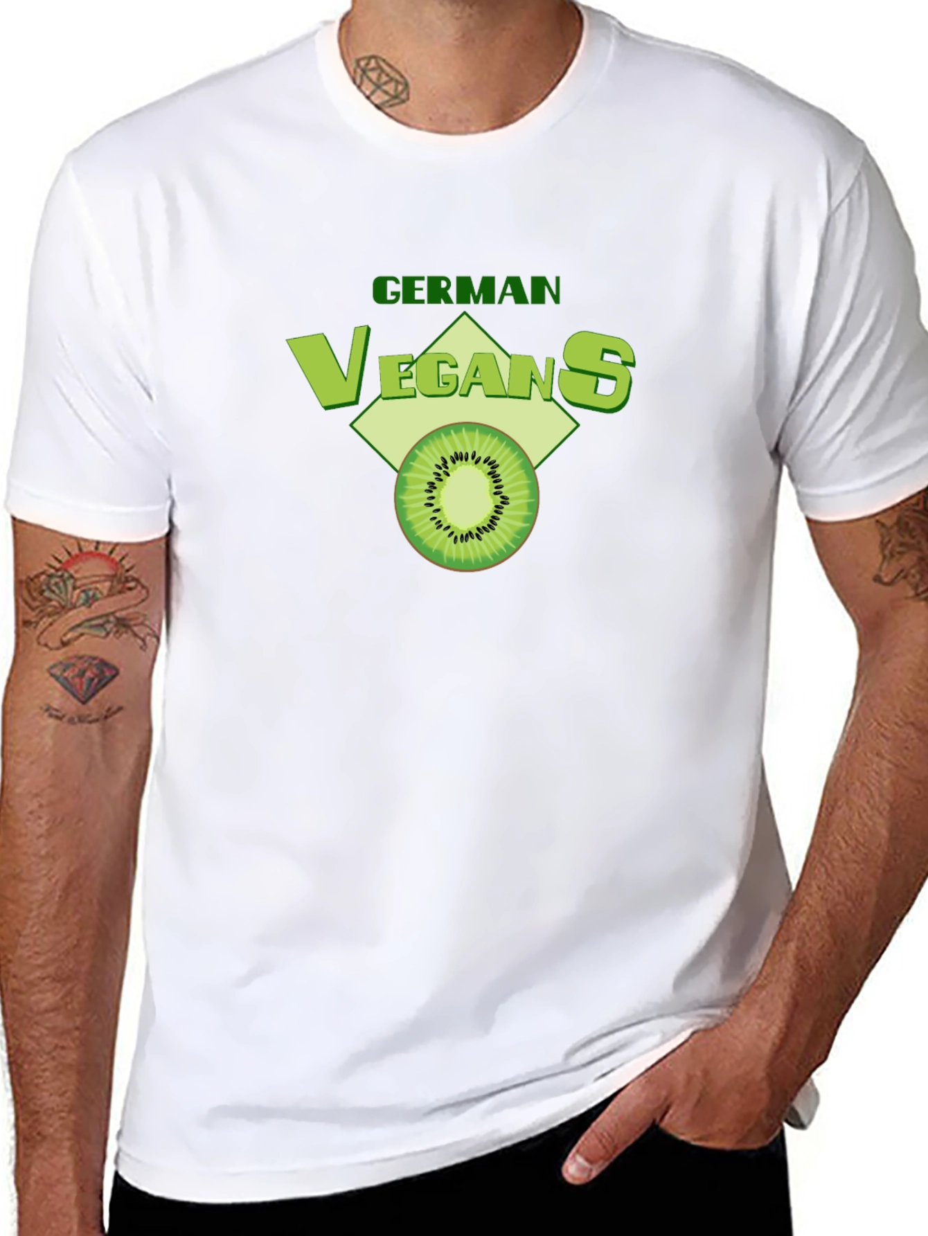German Vegans Kiwi T-Shirt