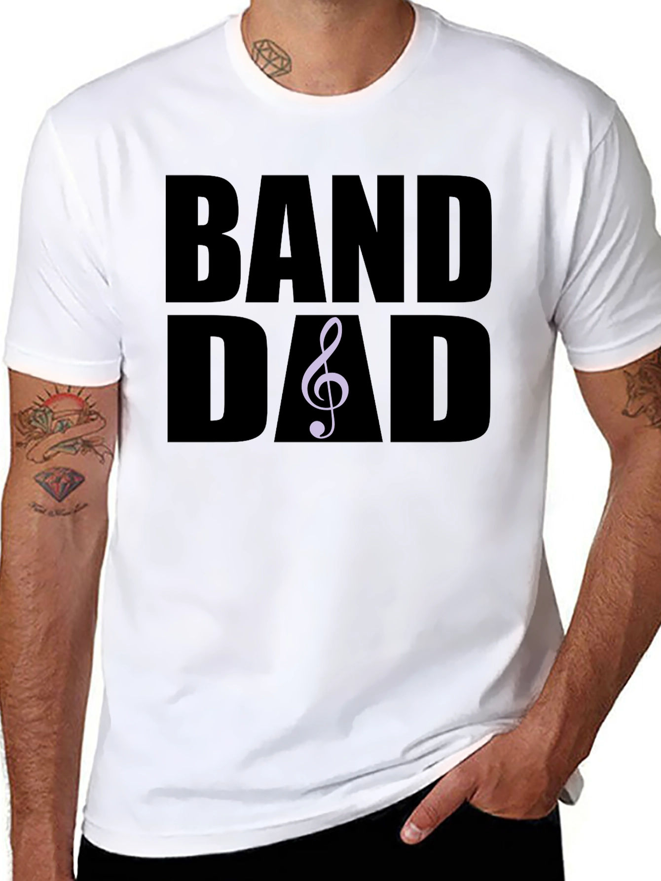 Band Dad T-Shirt - Music Lover Tee