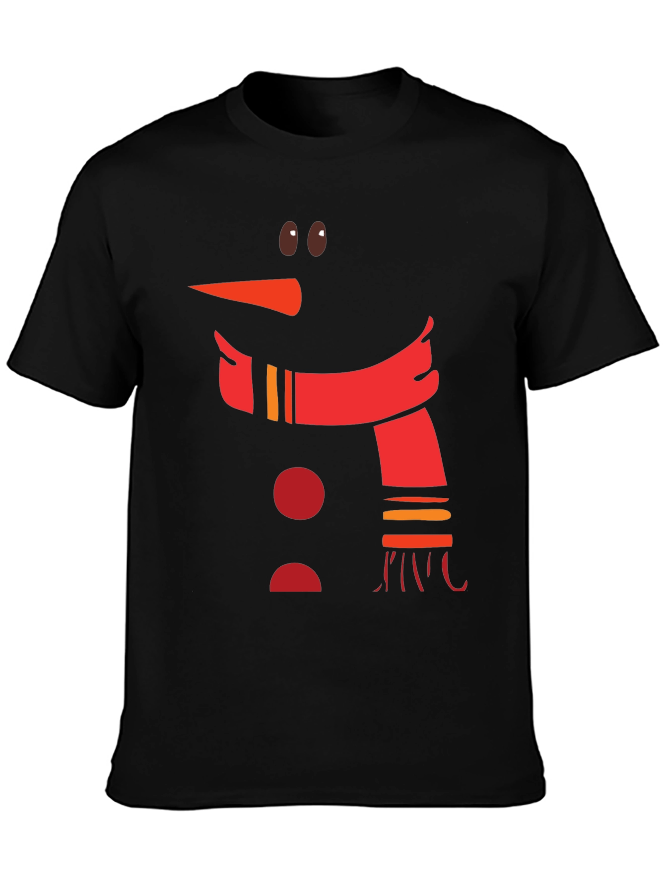 Snowman Graphic Tee - Festive Holiday Shirt