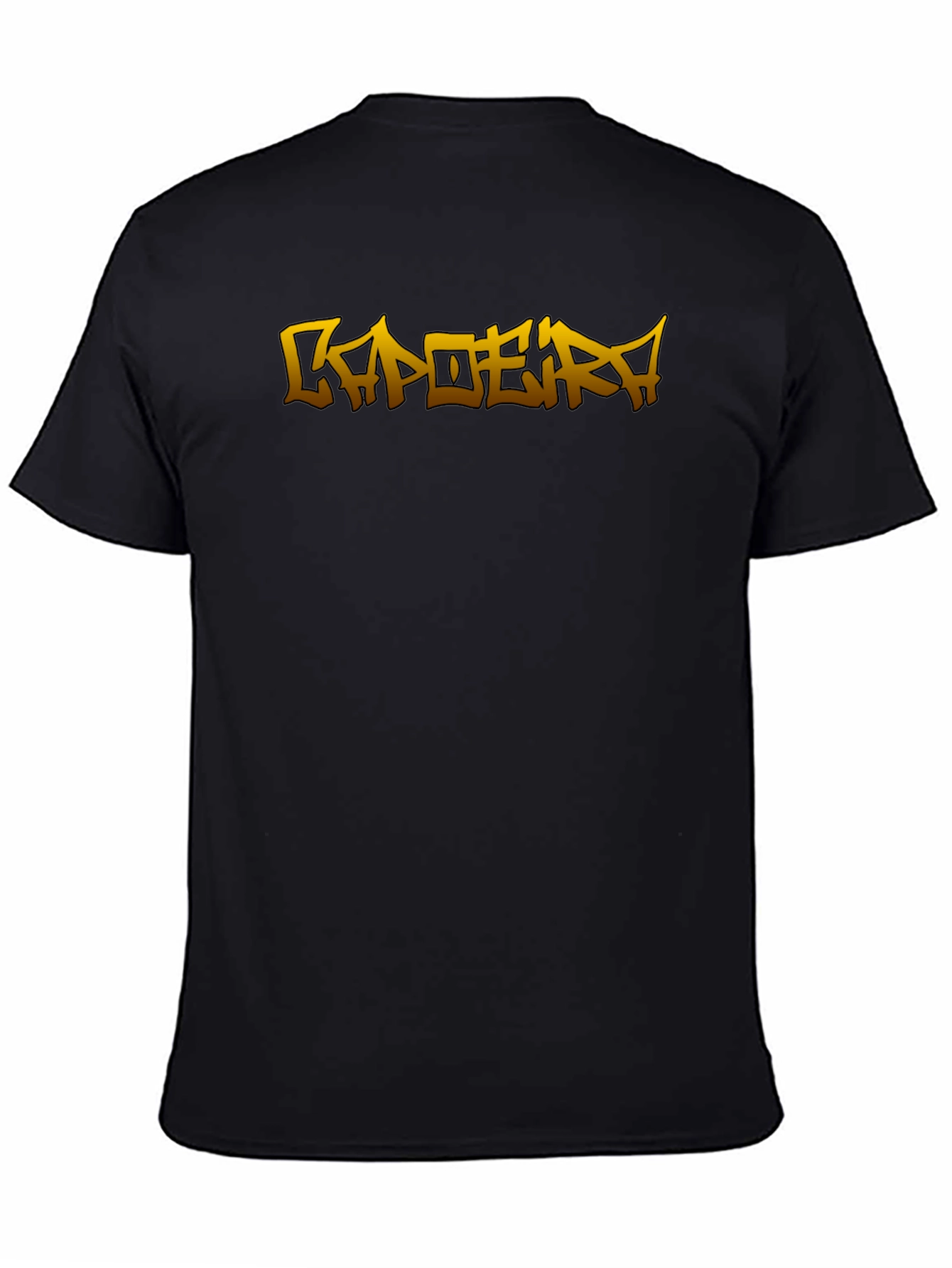 Capoeira Graphic Black T-Shirt