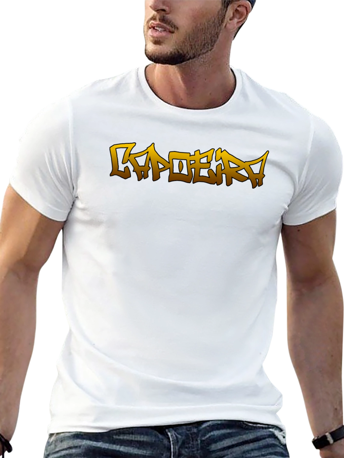 Capoeira Graphic Black T-Shirt