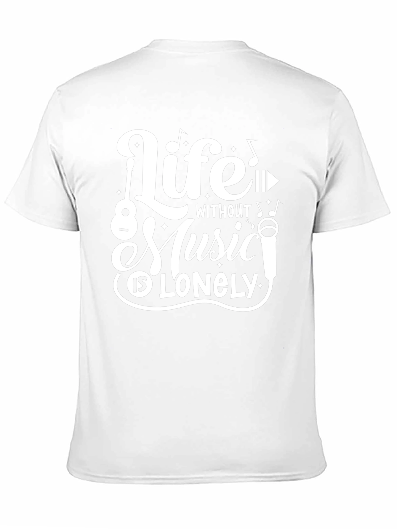 Life Without Music Graphic Tee