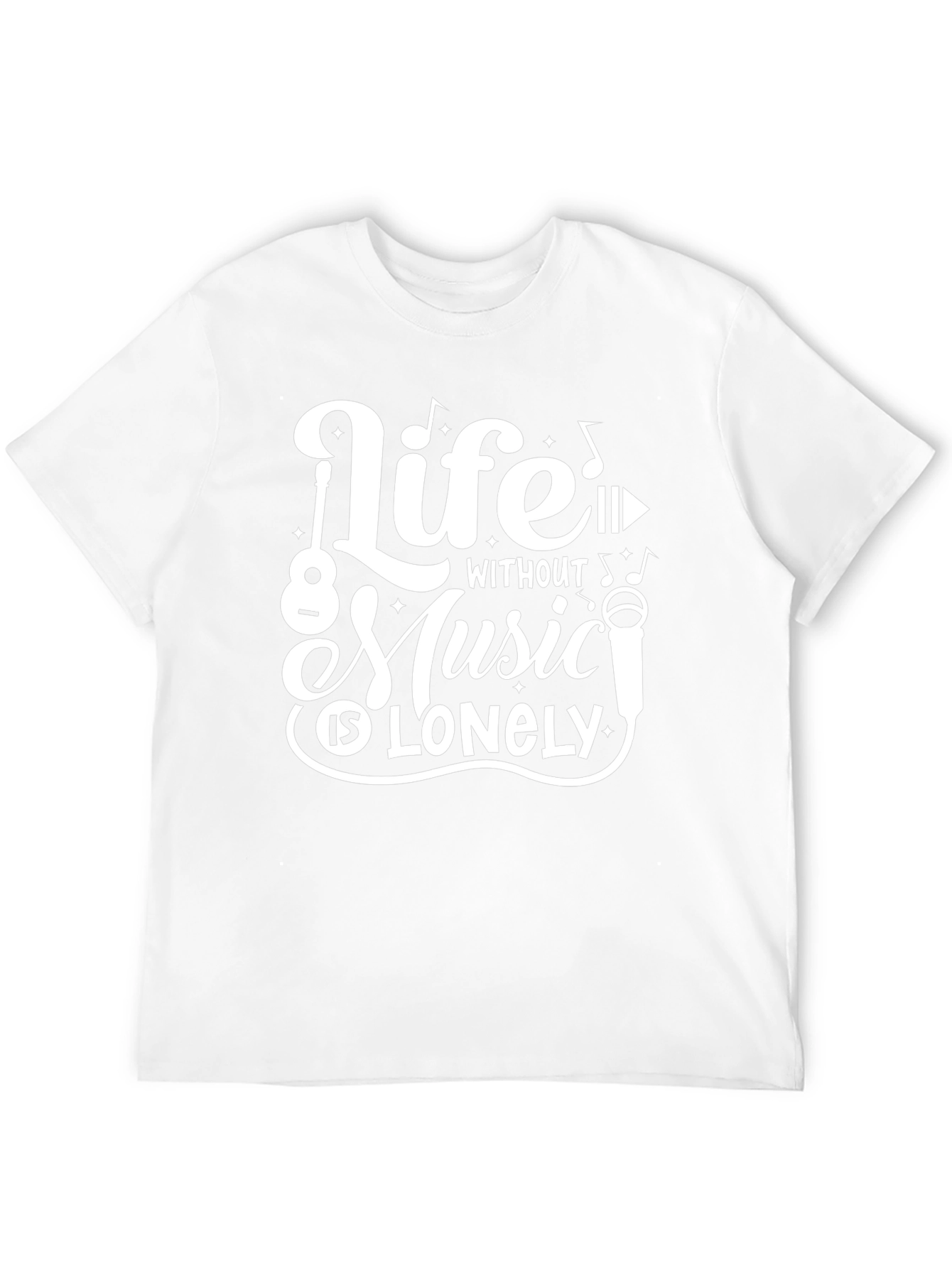 Life Without Music Graphic Tee