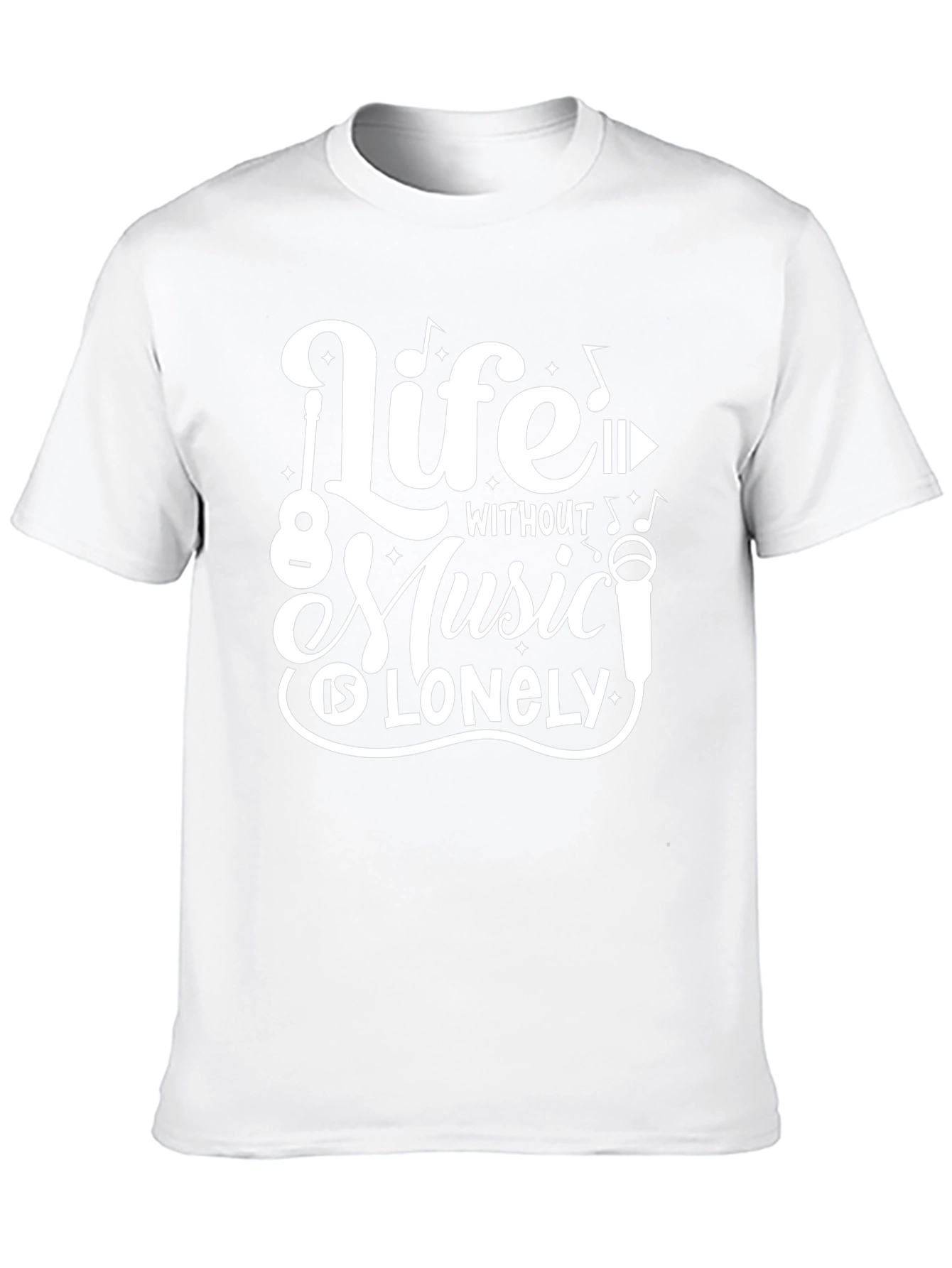 Life Without Music Graphic Tee
