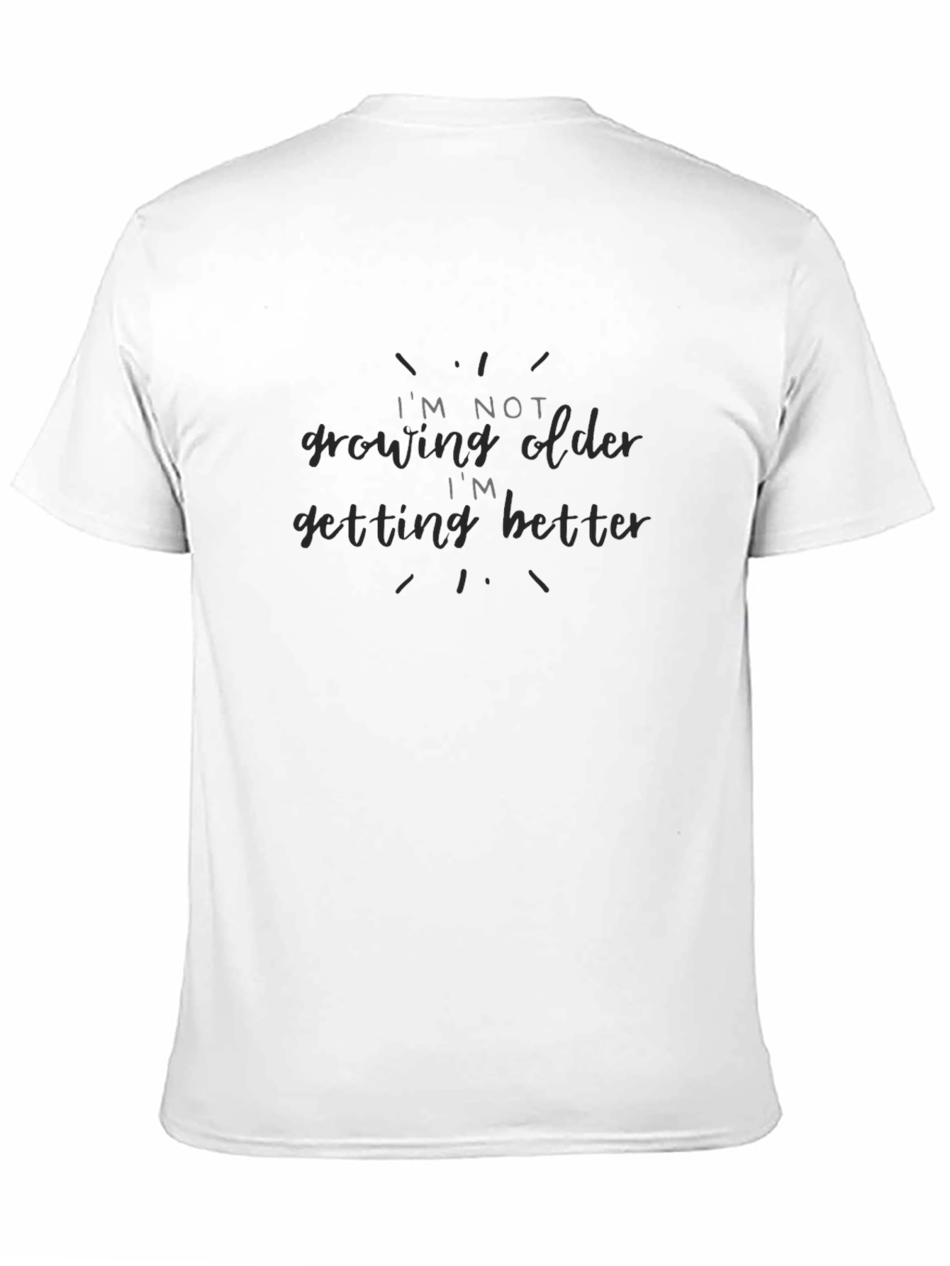 Im Not Growing Older - Funny T-Shirt