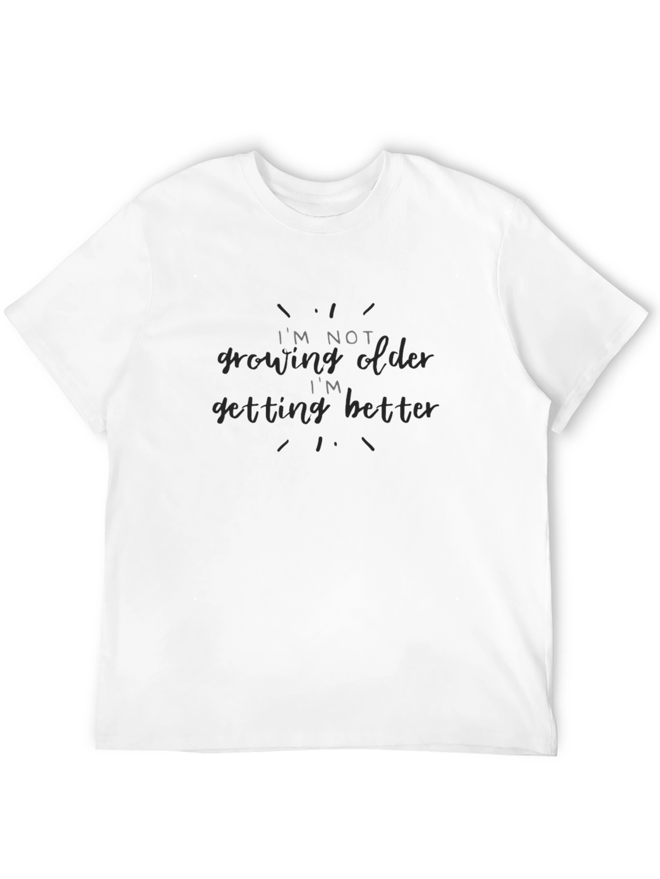 Im Not Growing Older - Funny T-Shirt