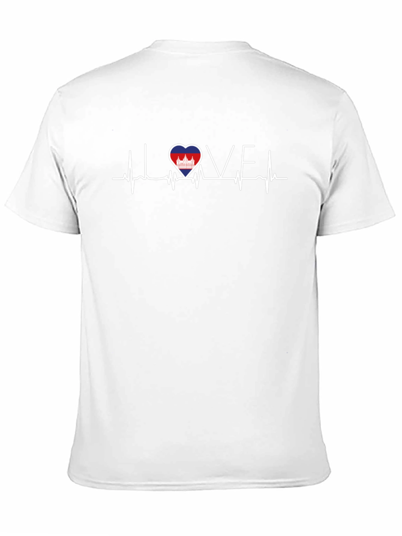 Cambodia Heartbeat Love T-Shirt