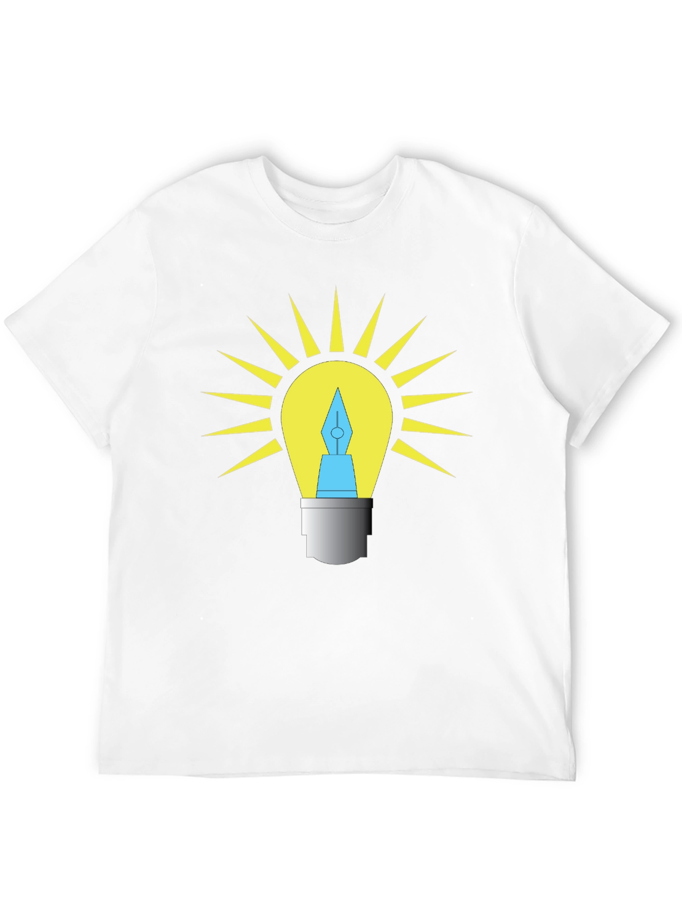 Creative Idea Light Bulb T-Shirt