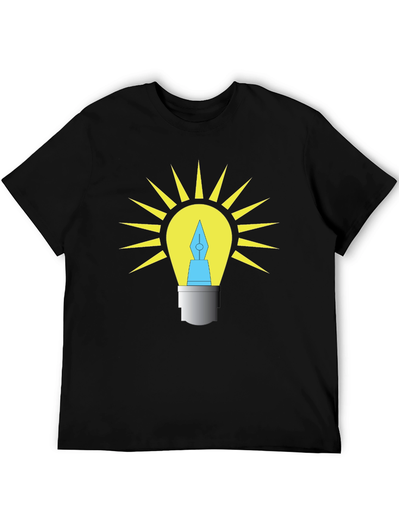 Creative Idea Light Bulb T-Shirt