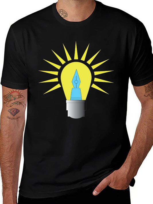 Creative Idea Light Bulb T-Shirt