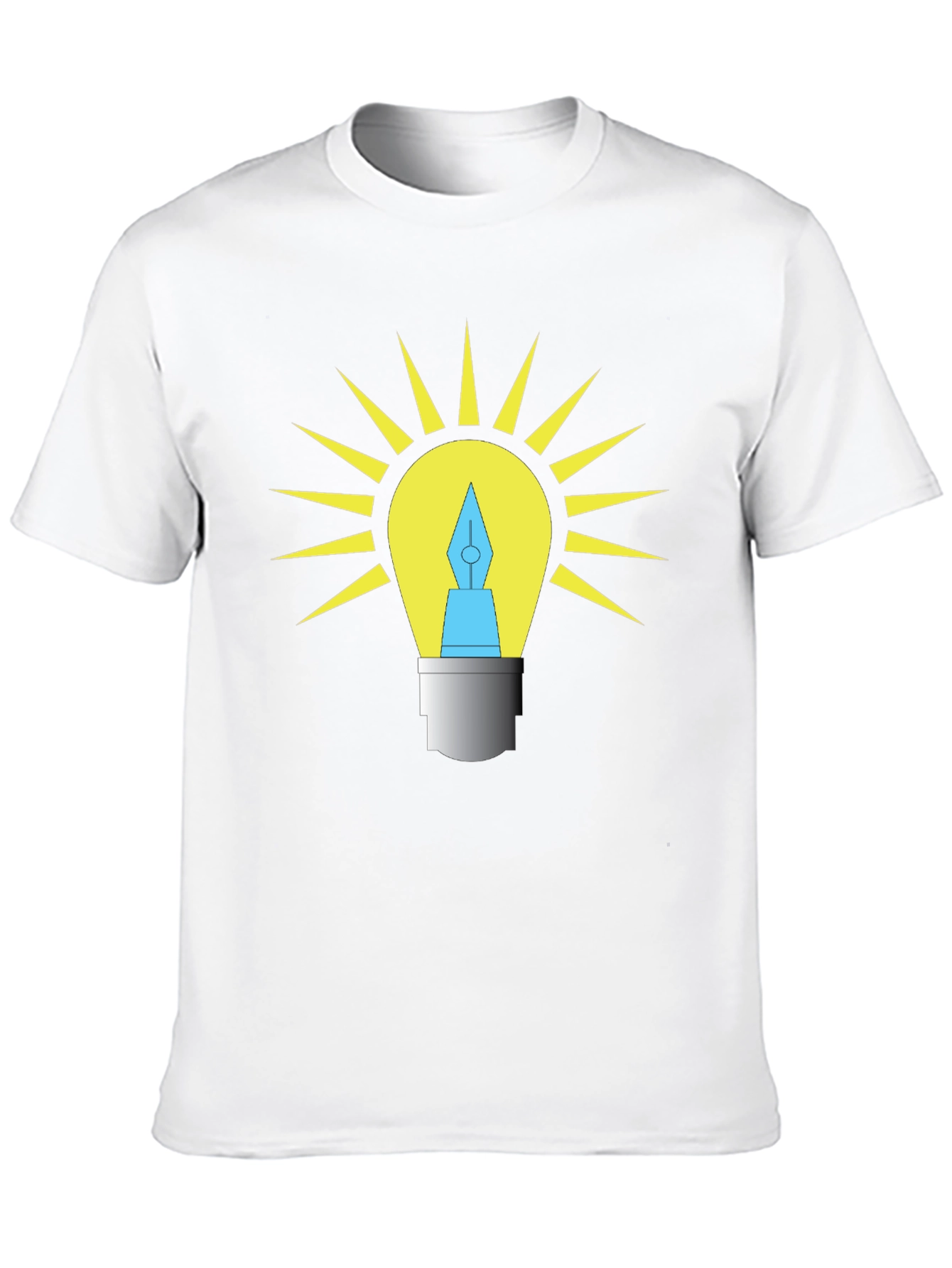 Creative Idea Light Bulb T-Shirt