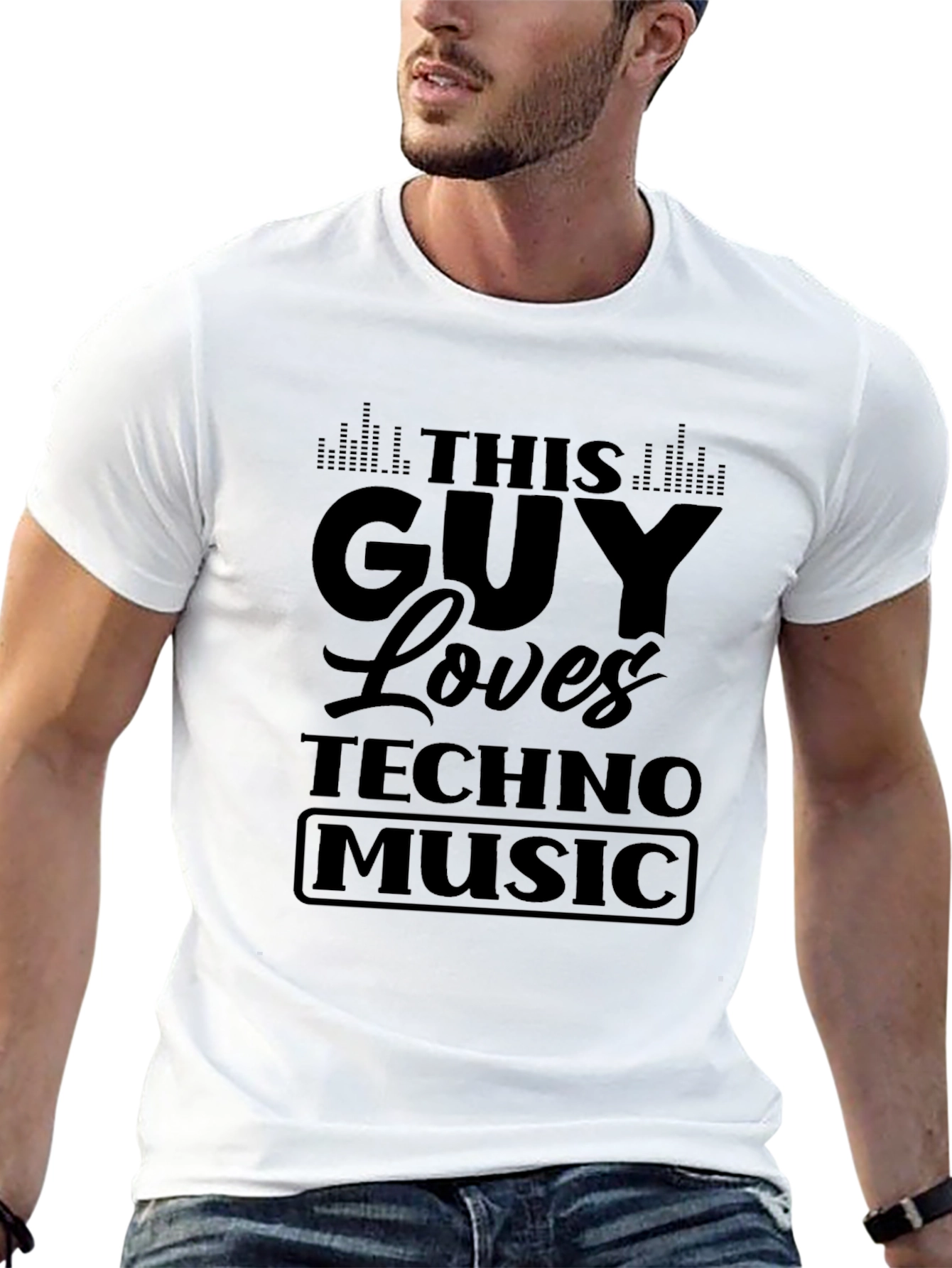 Techno Music Lover T-Shirt - Graphic Tee