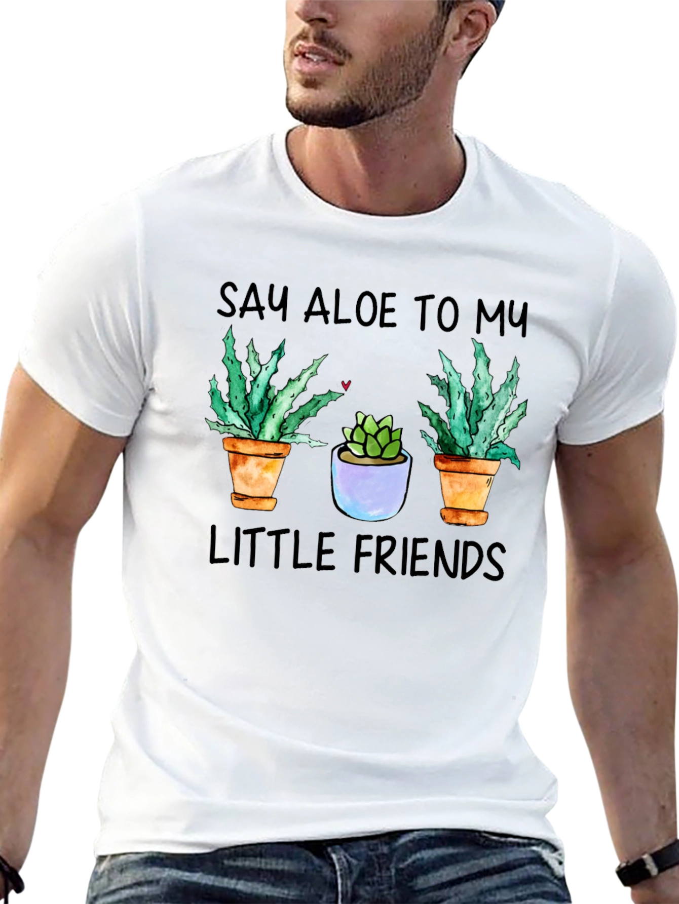 Say Aloe To My Little Friends Graphic Tee